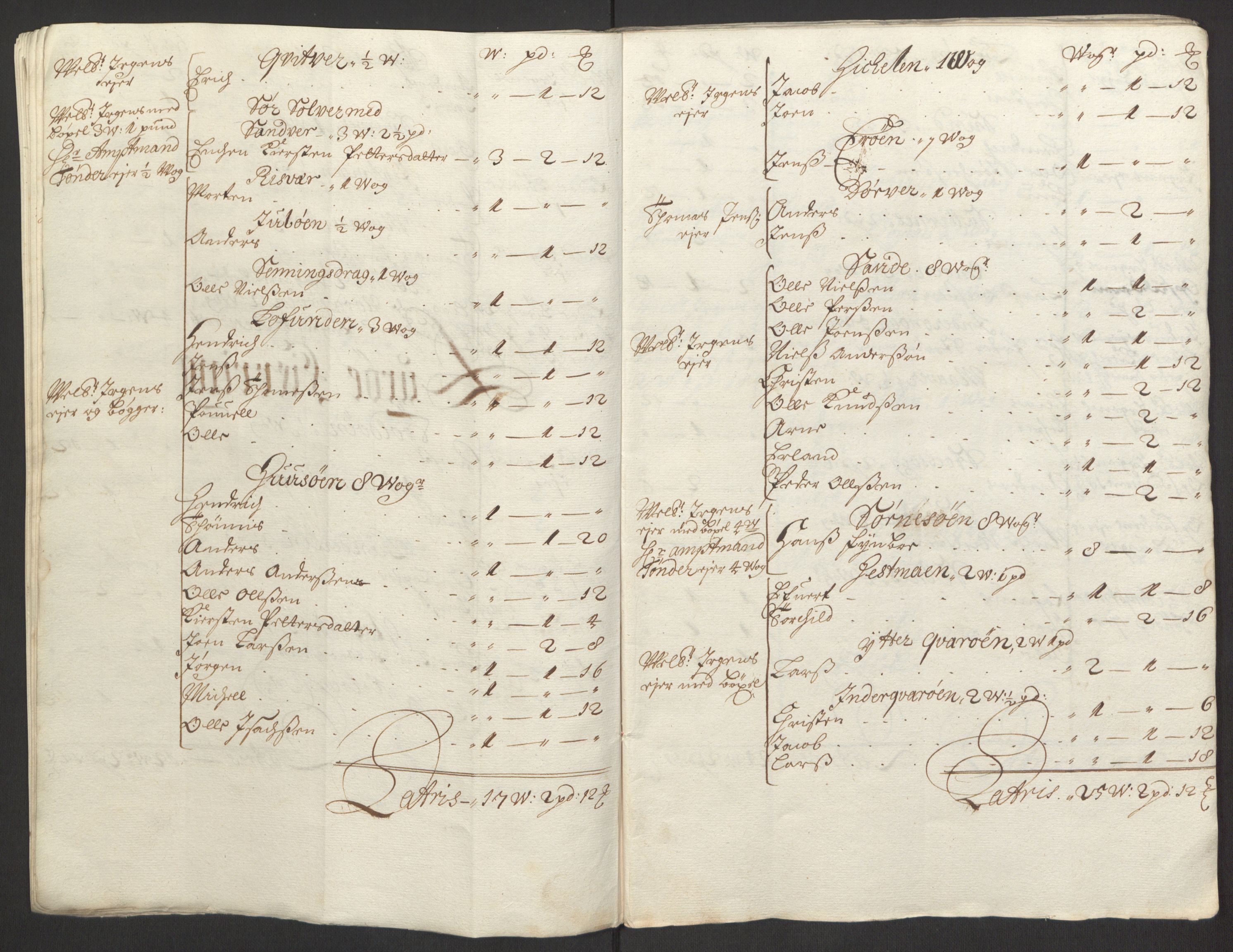 Rentekammeret inntil 1814, Reviderte regnskaper, Fogderegnskap, AV/RA-EA-4092/R65/L4505: Fogderegnskap Helgeland, 1693-1696, p. 19