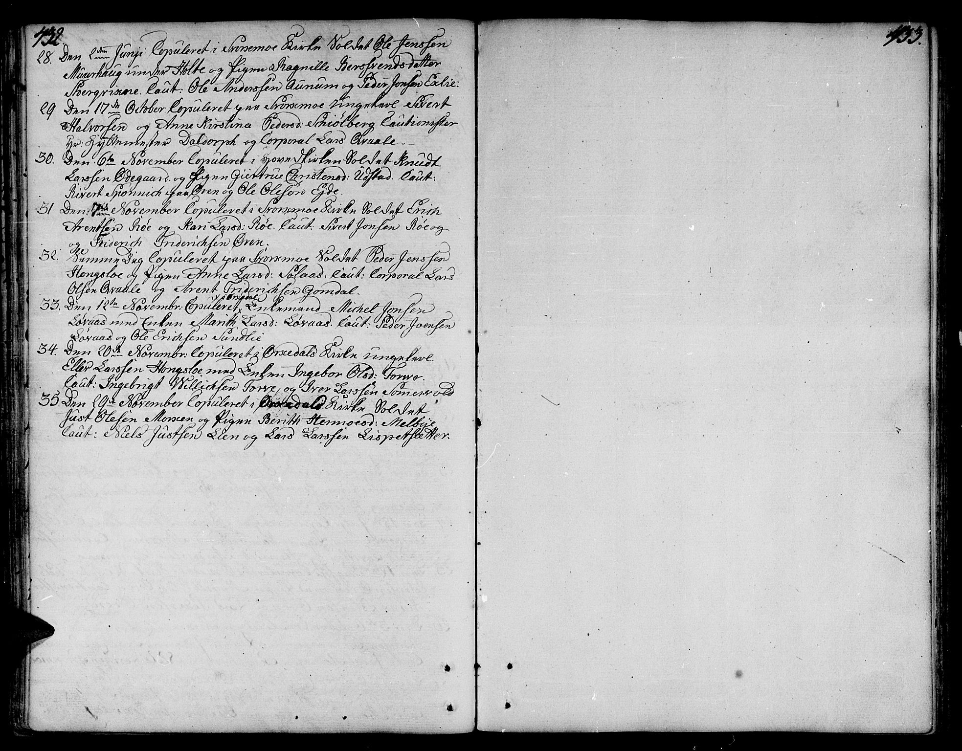 Ministerialprotokoller, klokkerbøker og fødselsregistre - Sør-Trøndelag, SAT/A-1456/668/L0802: Parish register (official) no. 668A02, 1776-1799, p. 432-433