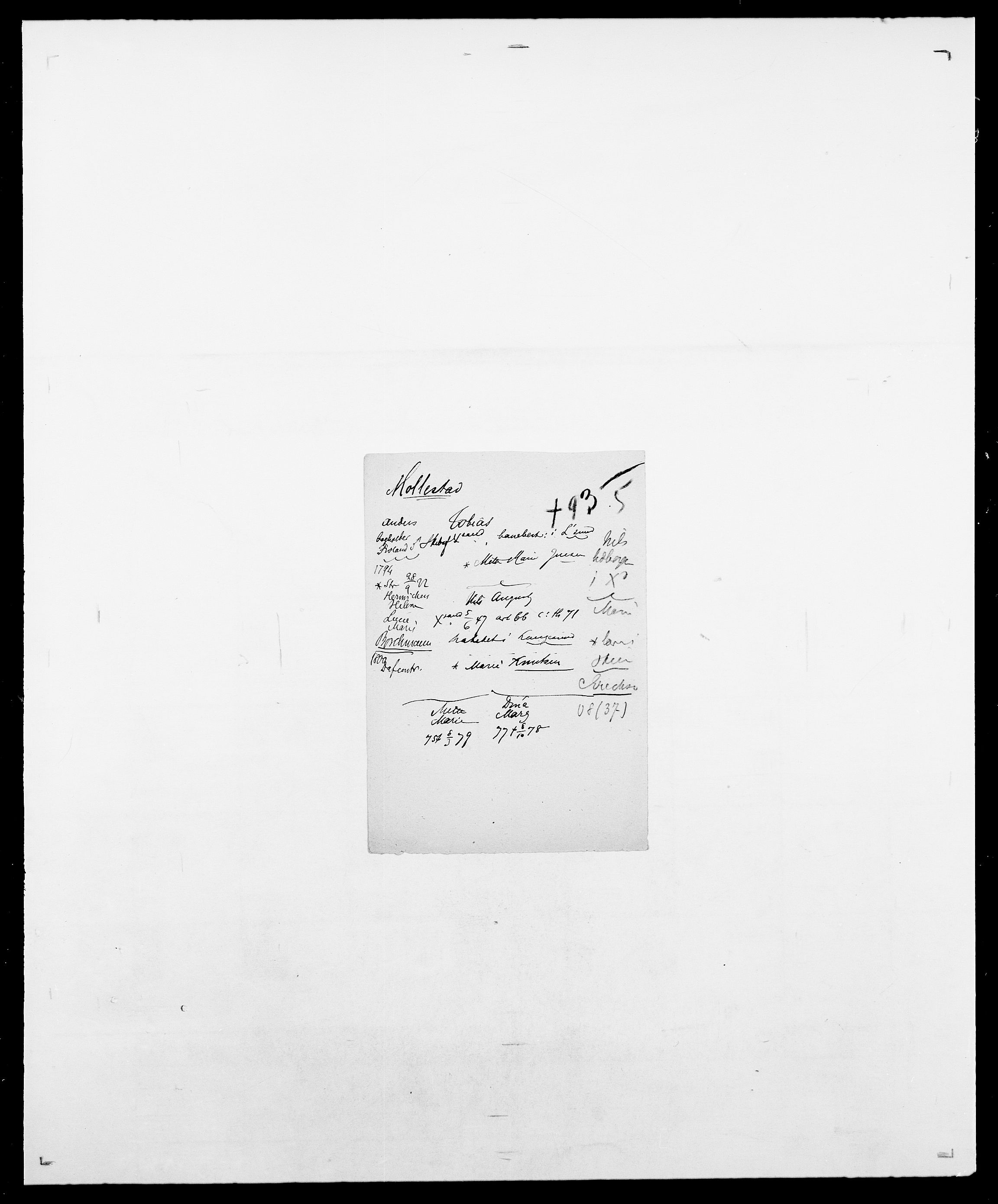 Delgobe, Charles Antoine - samling, SAO/PAO-0038/D/Da/L0026: Mechelby - Montoppidan, p. 764