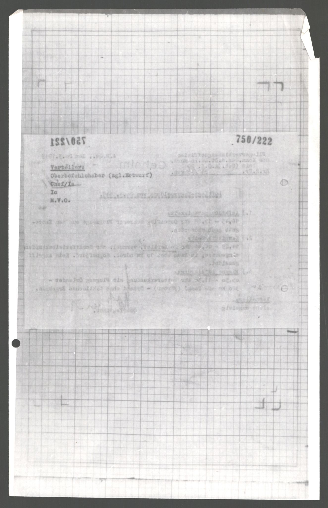 Forsvarets Overkommando. 2 kontor. Arkiv 11.4. Spredte tyske arkivsaker, AV/RA-RAFA-7031/D/Dar/Dara/L0004: Krigsdagbøker for 20. Gebirgs-Armee-Oberkommando (AOK 20), 1945, p. 96