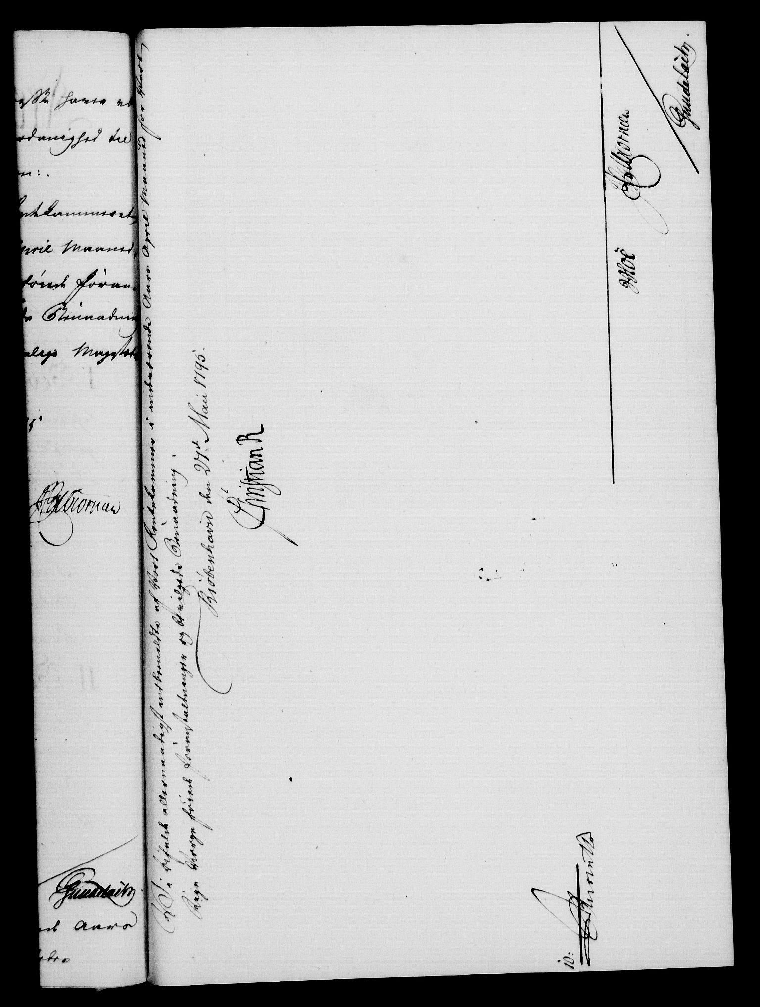 Rentekammeret, Kammerkanselliet, AV/RA-EA-3111/G/Gf/Gfa/L0077: Norsk relasjons- og resolusjonsprotokoll (merket RK 52.77), 1795, p. 297