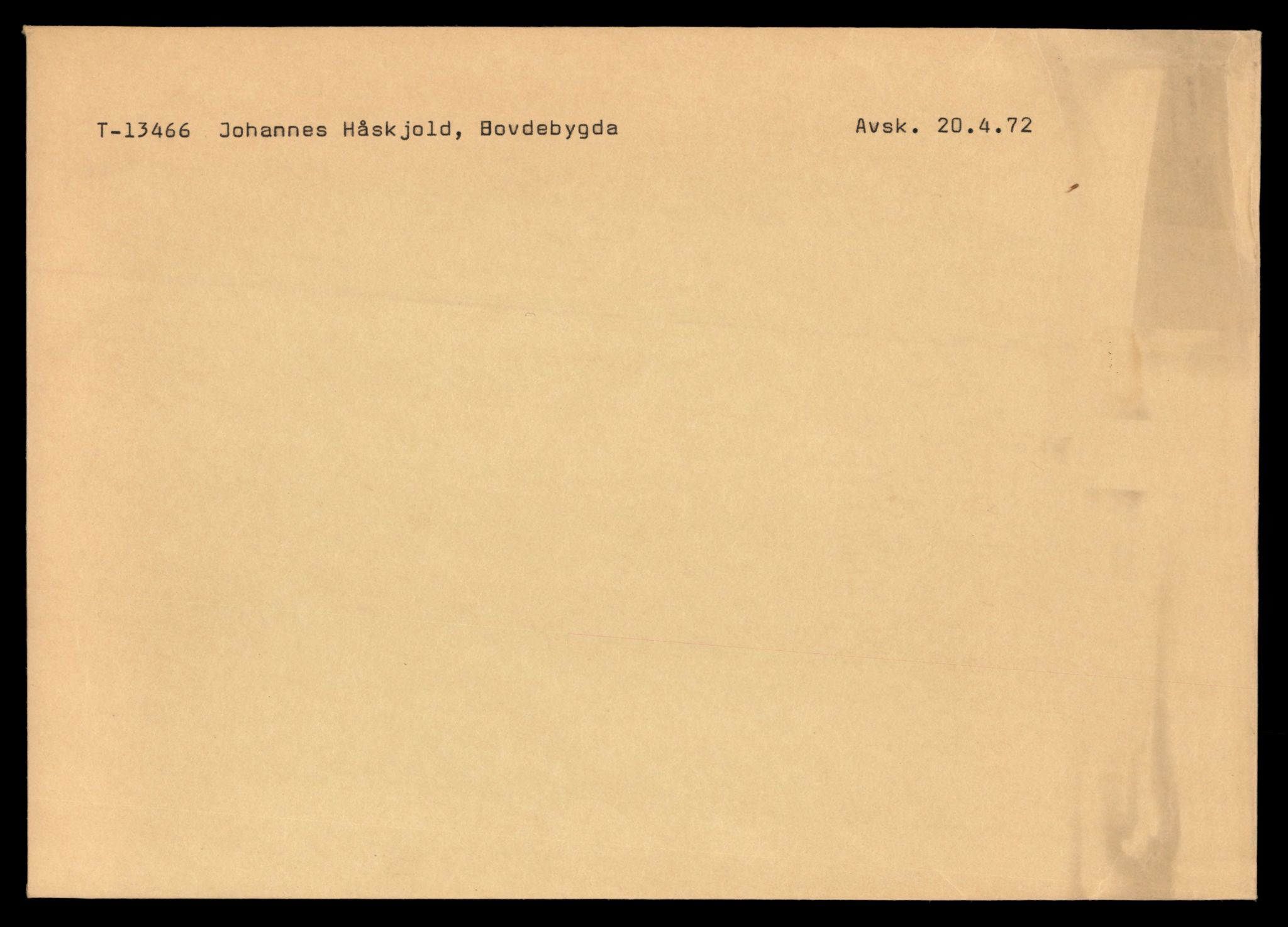 Møre og Romsdal vegkontor - Ålesund trafikkstasjon, AV/SAT-A-4099/F/Fe/L0039: Registreringskort for kjøretøy T 13361 - T 13530, 1927-1998, p. 1851