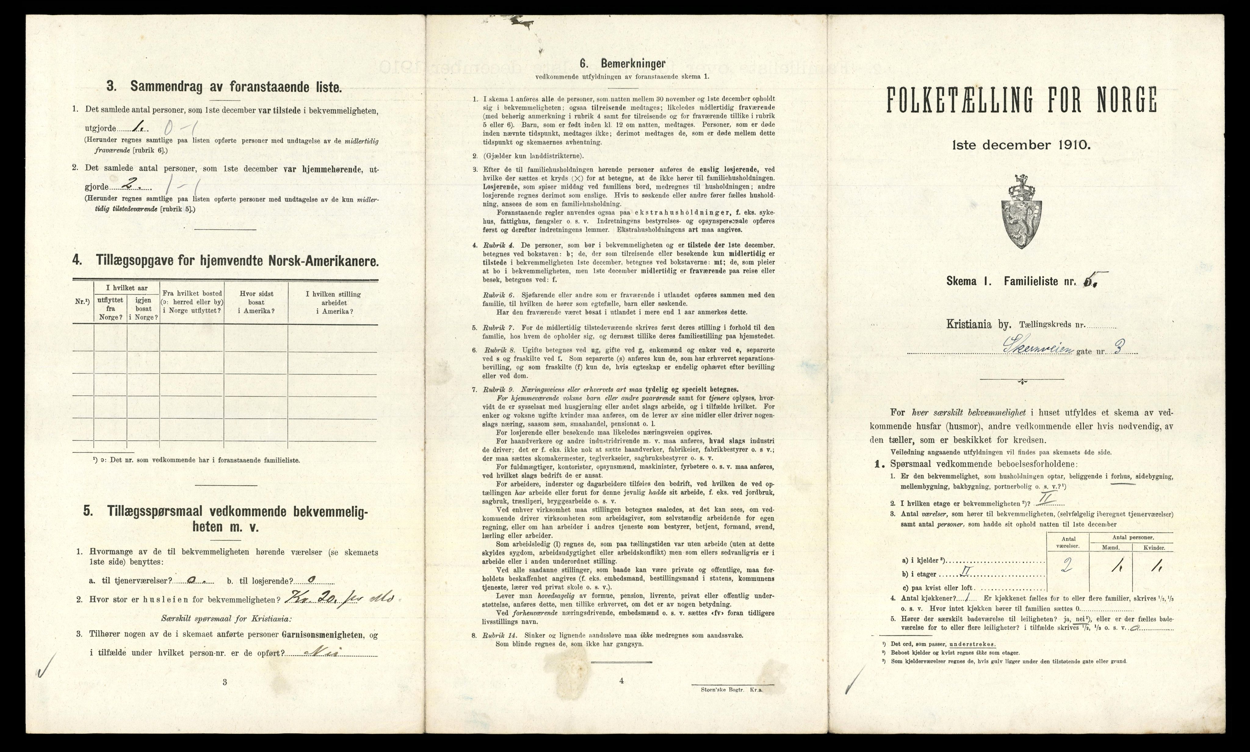 RA, 1910 census for Kristiania, 1910, p. 124191