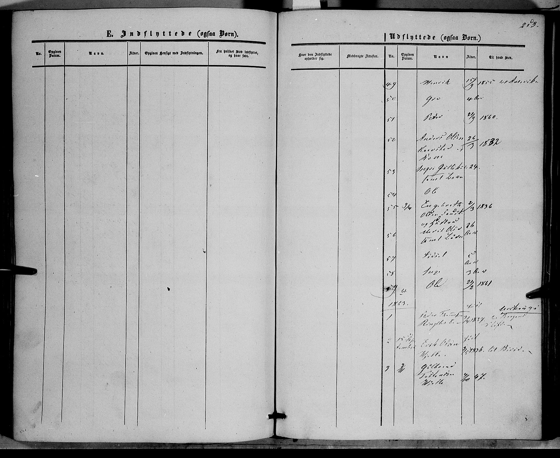 Vestre Slidre prestekontor, SAH/PREST-136/H/Ha/Haa/L0002: Parish register (official) no. 2, 1856-1864, p. 253