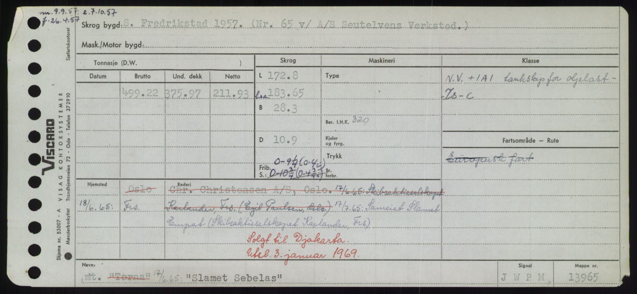 Sjøfartsdirektoratet med forløpere, Skipsmålingen, AV/RA-S-1627/H/Hd/L0034: Fartøy, Sk-Slå, p. 369