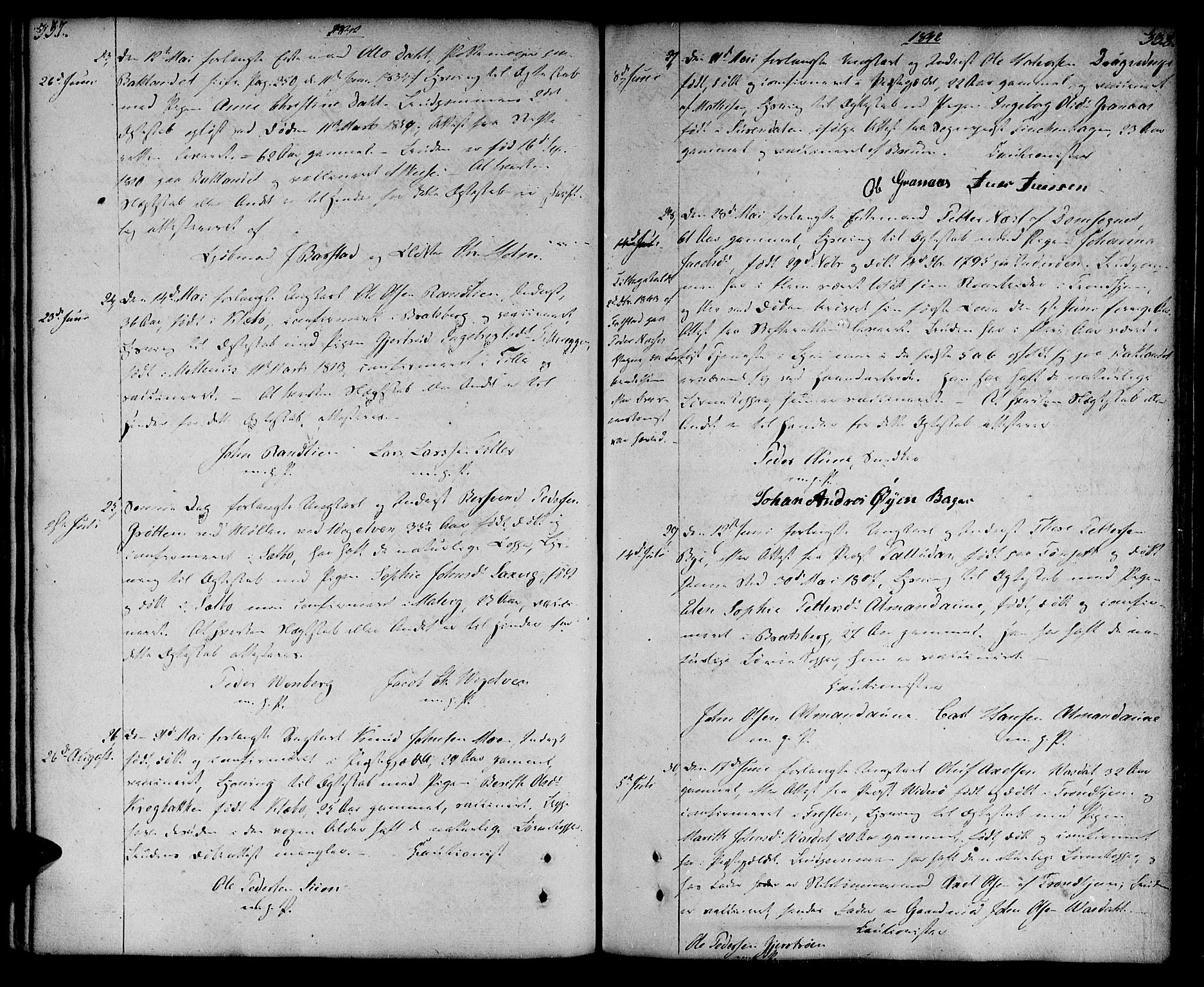 Ministerialprotokoller, klokkerbøker og fødselsregistre - Sør-Trøndelag, SAT/A-1456/604/L0181: Parish register (official) no. 604A02, 1798-1817, p. 337-338