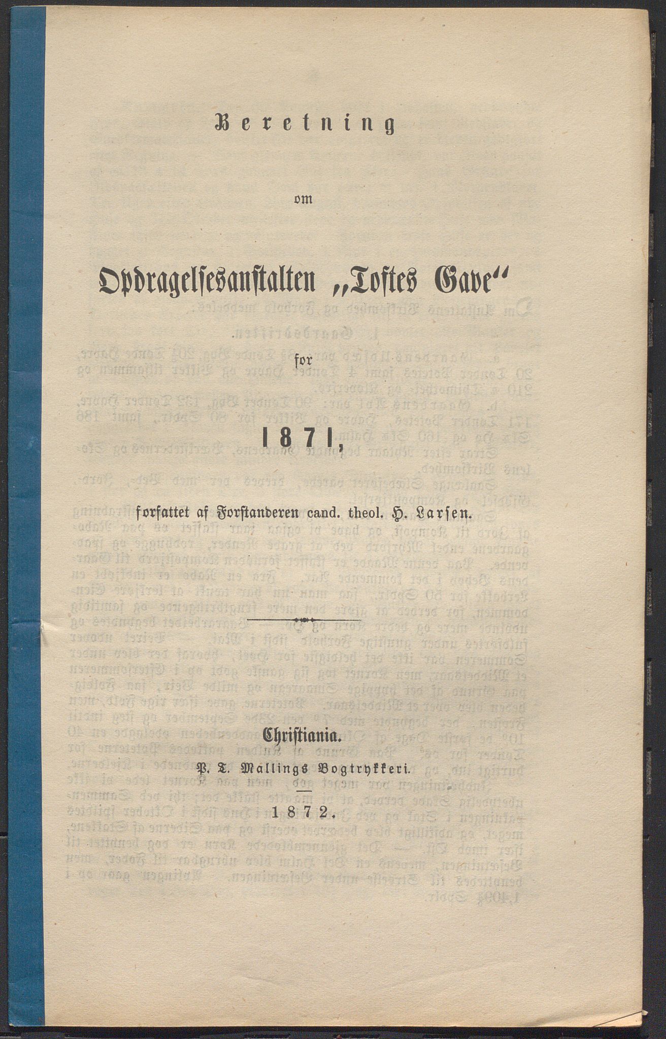 Toftes gave, OBA/A-20200/X/Xa, 1866-1948, p. 47