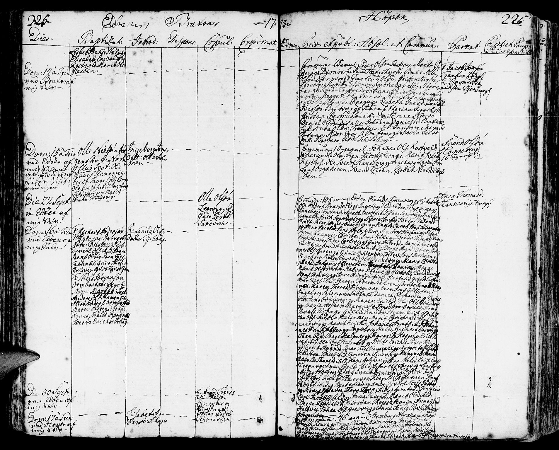 Ministerialprotokoller, klokkerbøker og fødselsregistre - Møre og Romsdal, AV/SAT-A-1454/581/L0932: Parish register (official) no. 581A02, 1767-1823, p. 225-226