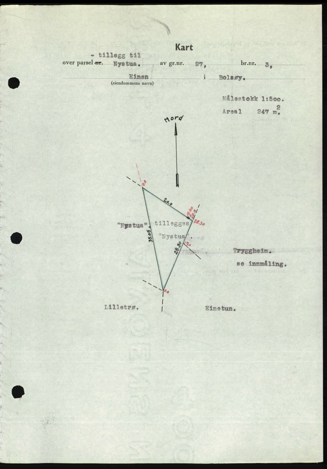 Romsdal sorenskriveri, AV/SAT-A-4149/1/2/2C: Mortgage book no. A35, 1950-1950, Diary no: : 3818/1950