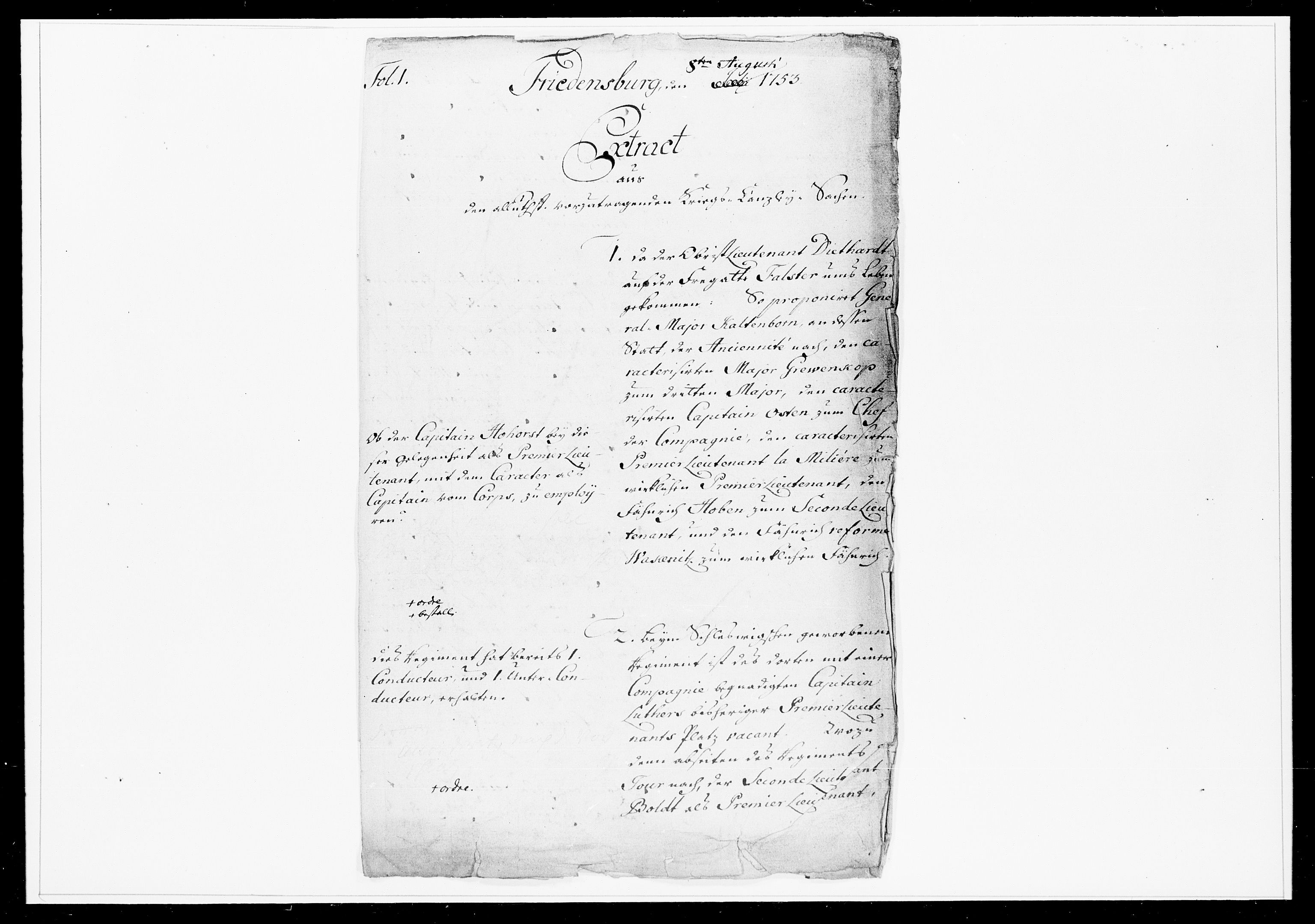 Krigskollegiet, Krigskancelliet, DRA/A-0006/-/1241-1247: Refererede sager, 1753, p. 242