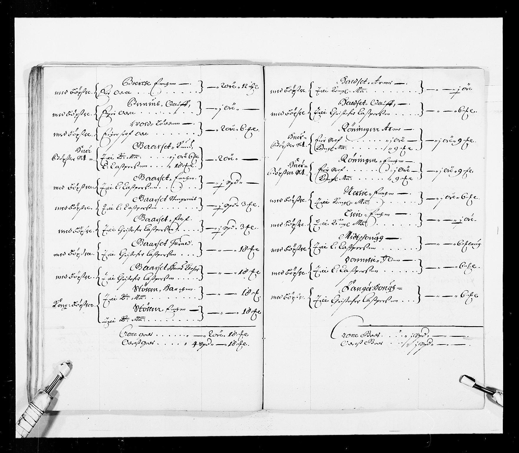 Stattholderembetet 1572-1771, RA/EA-2870/Ek/L0033b/0001: Jordebøker 1662-1720: / Matrikler for Strinda, Selbu, Orkdal, Stjørdal, Gauldal og Fosen, 1670-1671, p. 129