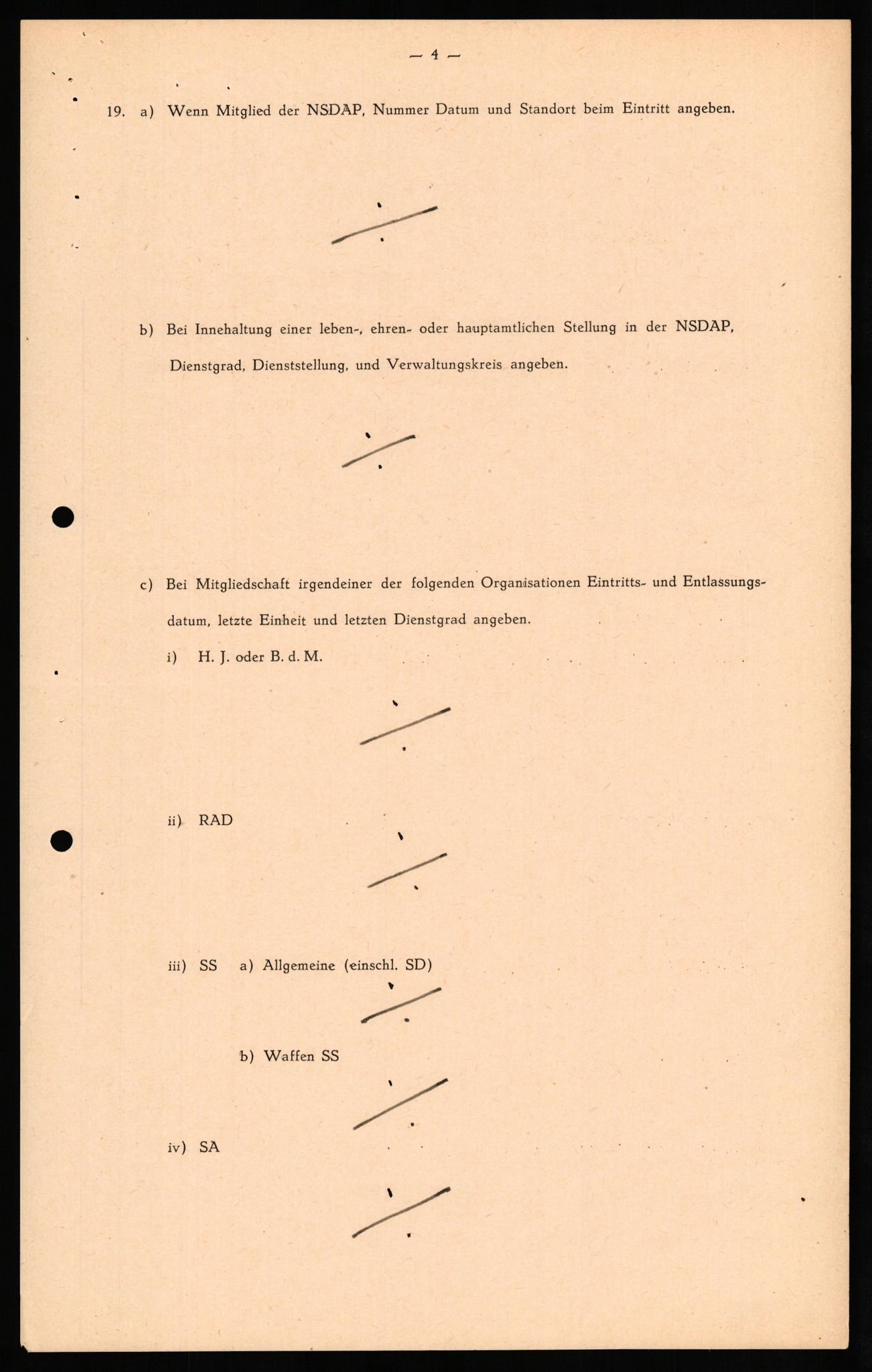 Forsvaret, Forsvarets overkommando II, AV/RA-RAFA-3915/D/Db/L0029: CI Questionaires. Tyske okkupasjonsstyrker i Norge. Tyskere., 1945-1946, p. 80