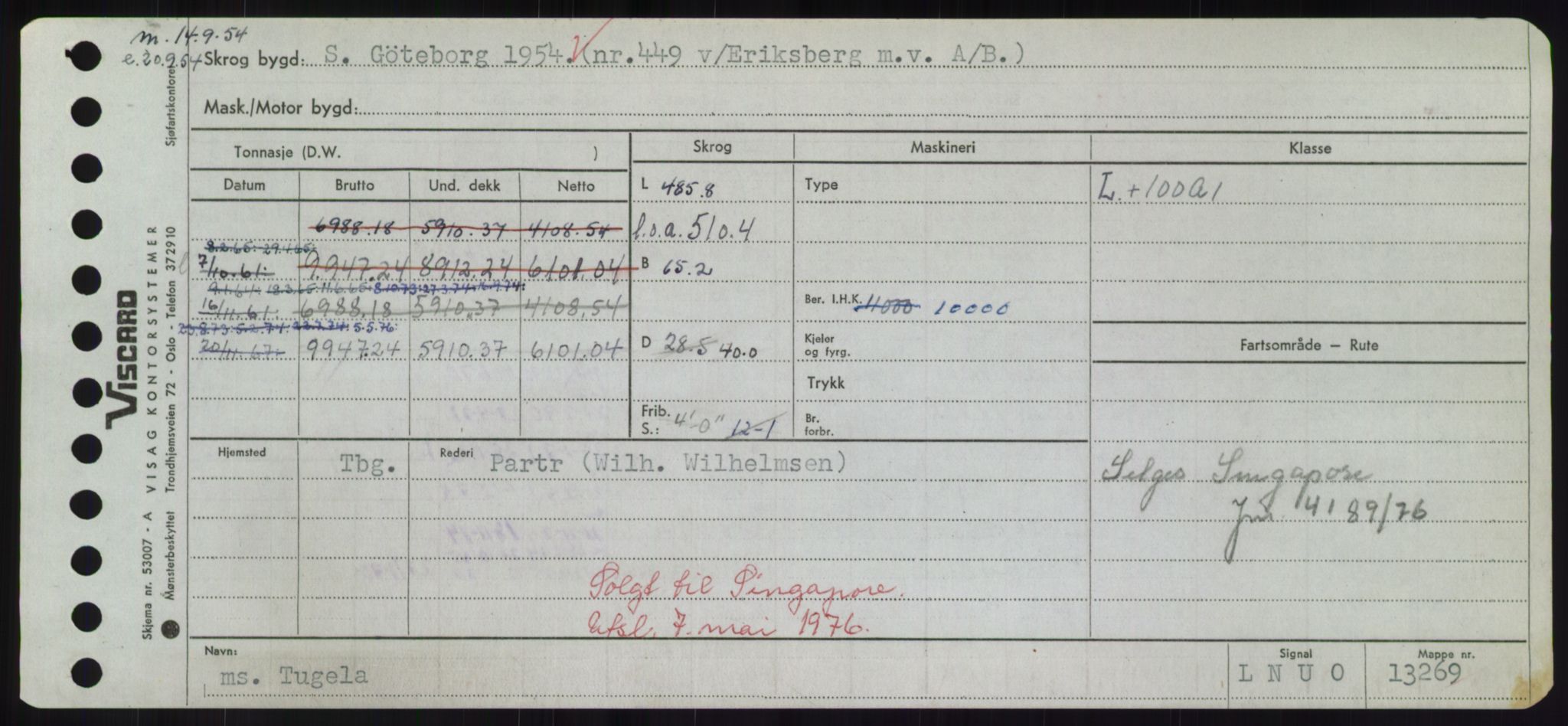 Sjøfartsdirektoratet med forløpere, Skipsmålingen, RA/S-1627/H/Hd/L0039: Fartøy, Ti-Tø, p. 781