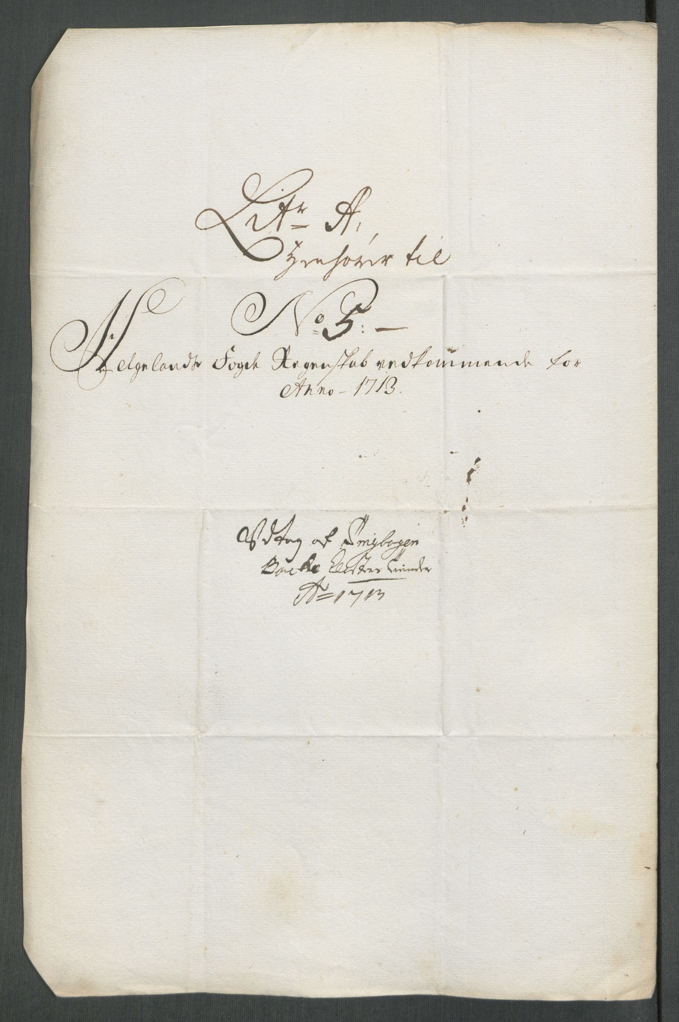 Rentekammeret inntil 1814, Reviderte regnskaper, Fogderegnskap, AV/RA-EA-4092/R65/L4512: Fogderegnskap Helgeland, 1712-1713, p. 402