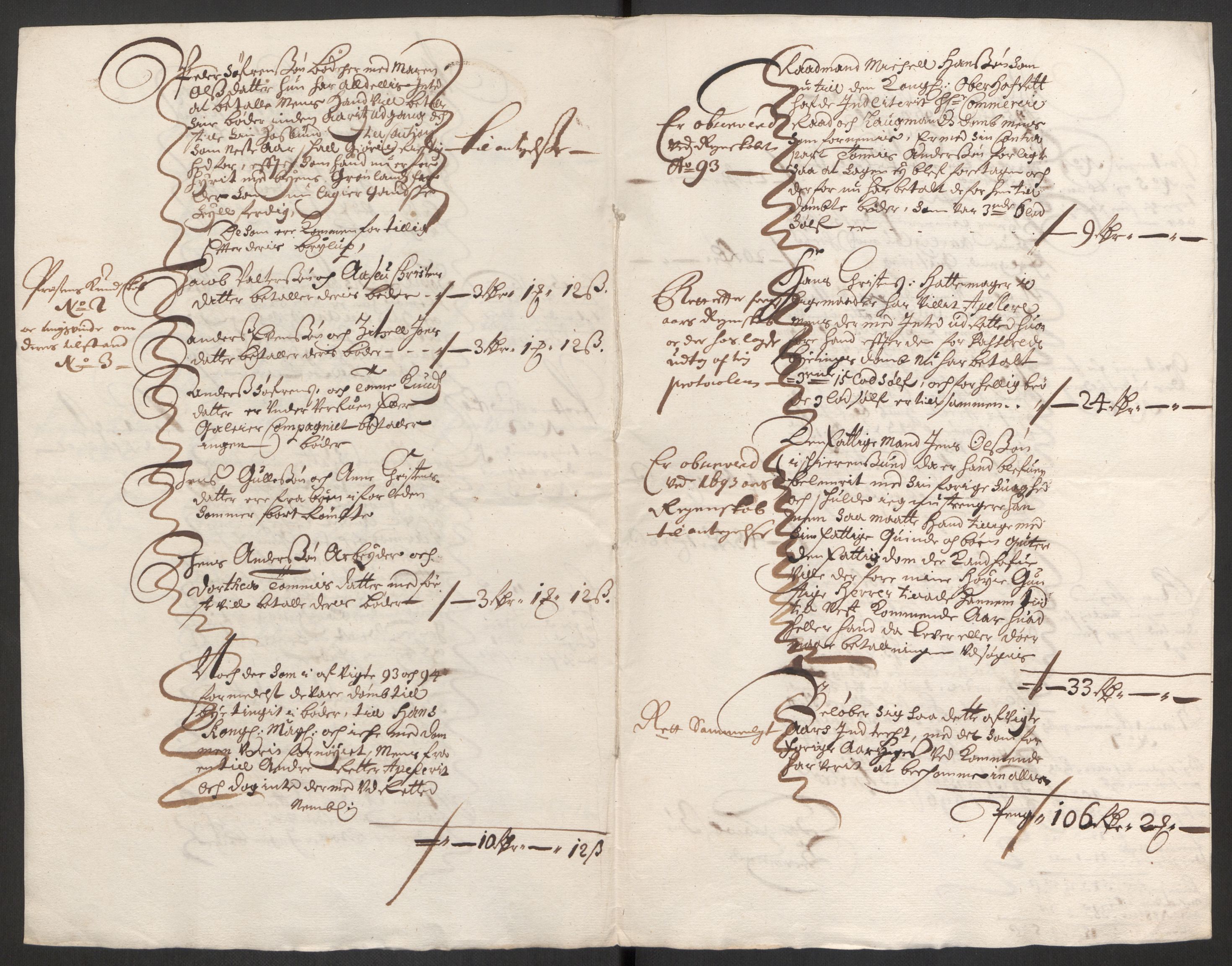 Rentekammeret inntil 1814, Reviderte regnskaper, Byregnskaper, AV/RA-EA-4066/R/Rm/L0285: [M18] Sikt og sakefall, 1681-1718, p. 225