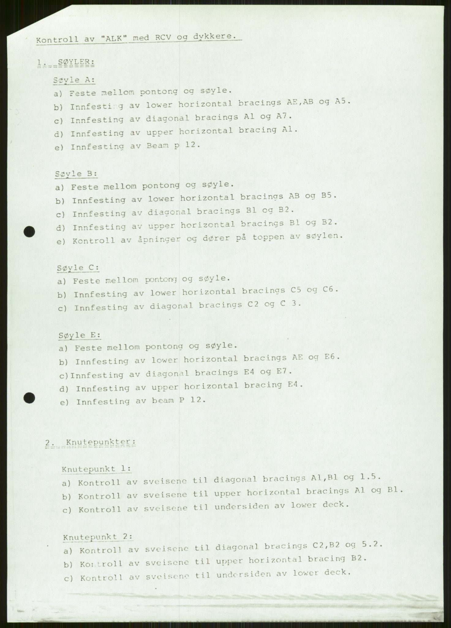 Justisdepartementet, Granskningskommisjonen ved Alexander Kielland-ulykken 27.3.1980, RA/S-1165/D/L0006: A Alexander L. Kielland (Doku.liste + A3-A6, A11-A13, A18-A20-A21, A23, A31 av 31)/Dykkerjournaler, 1980-1981, p. 103