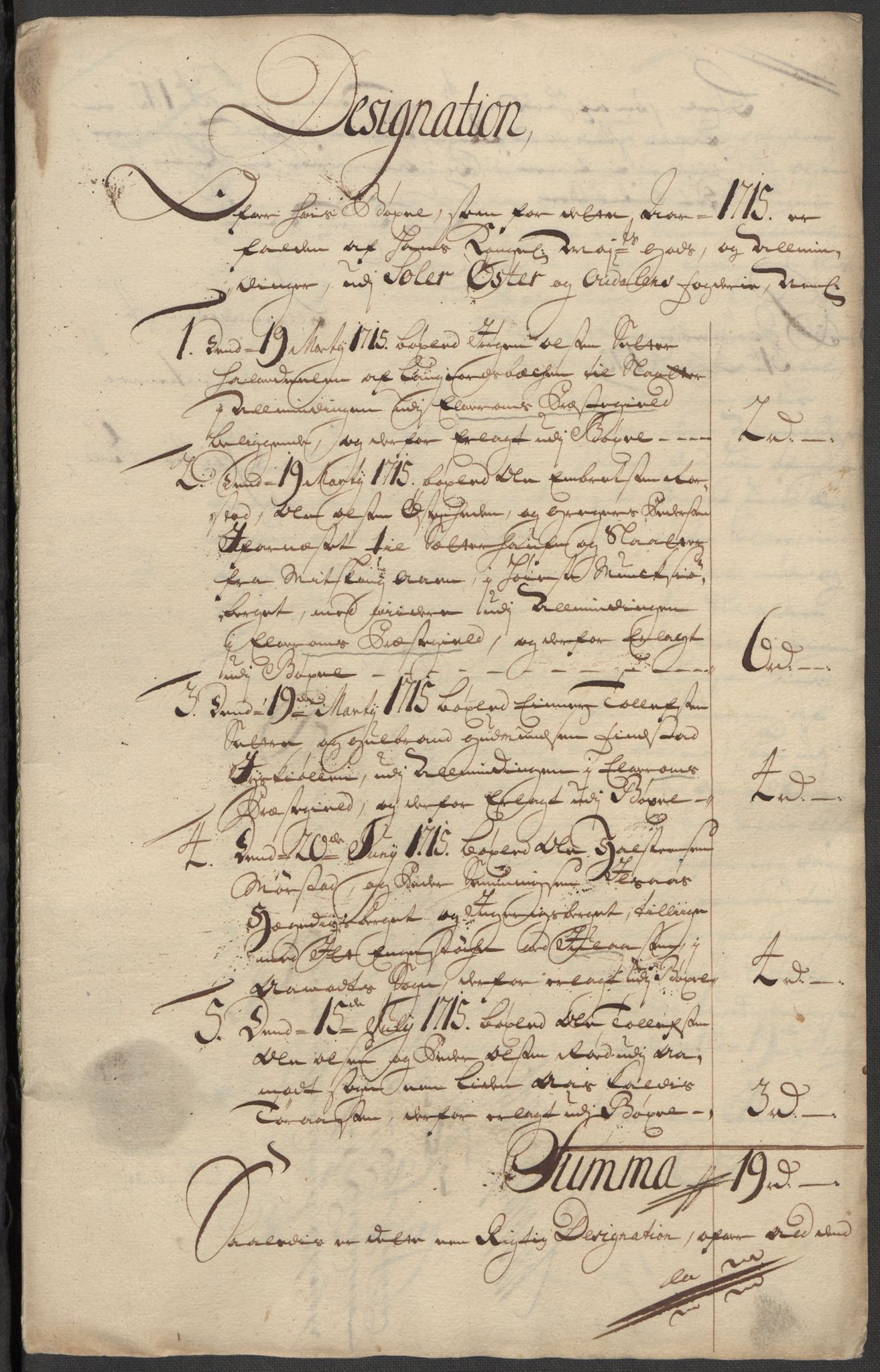 Rentekammeret inntil 1814, Reviderte regnskaper, Fogderegnskap, RA/EA-4092/R13/L0853: Fogderegnskap Solør, Odal og Østerdal, 1715, p. 238