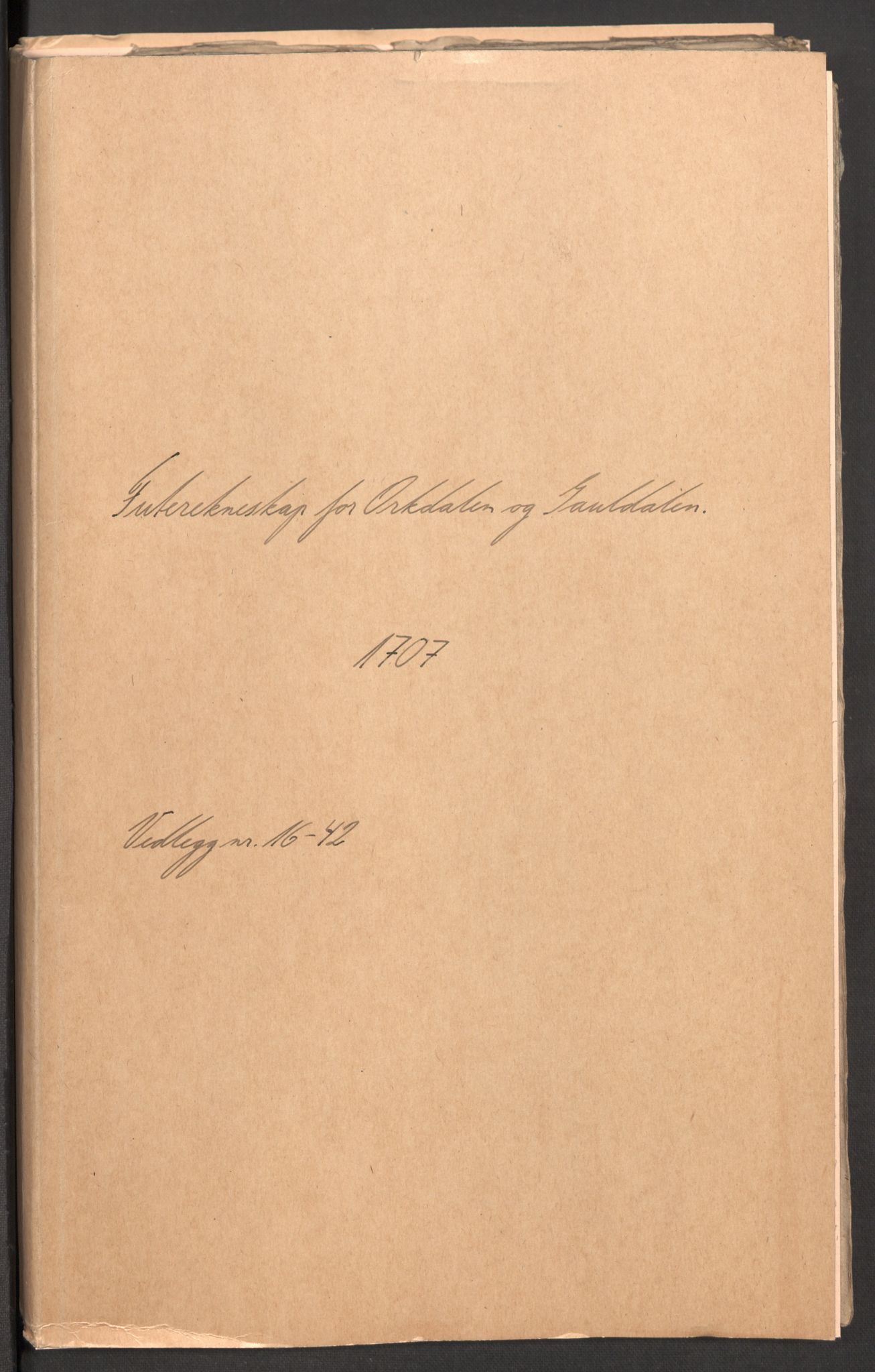 Rentekammeret inntil 1814, Reviderte regnskaper, Fogderegnskap, RA/EA-4092/R60/L3957: Fogderegnskap Orkdal og Gauldal, 1707, p. 267