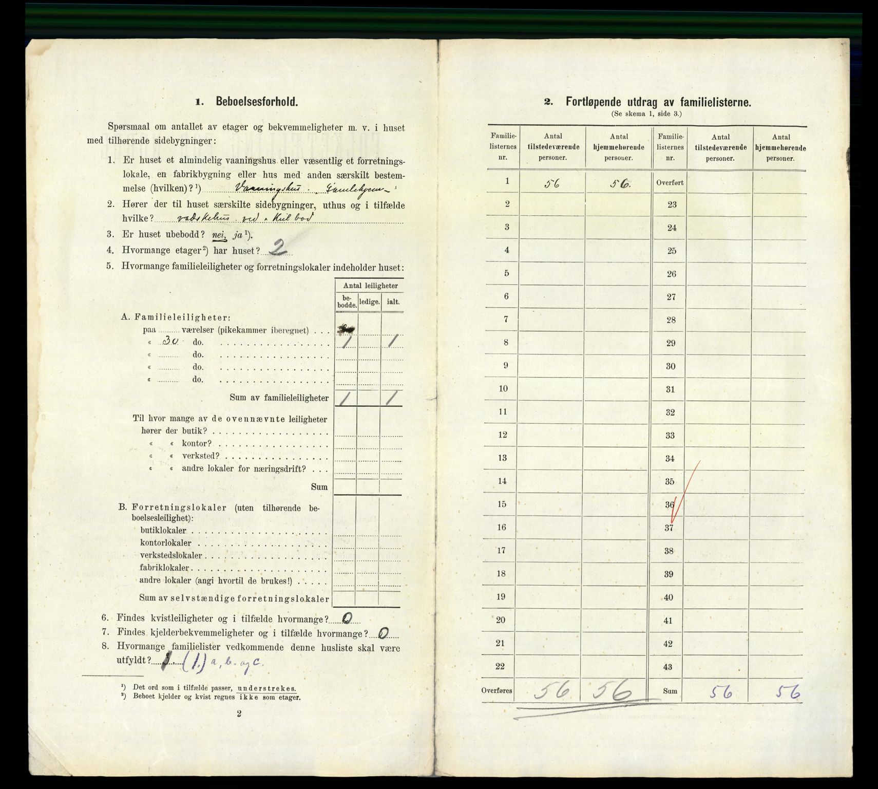 RA, 1910 census for Bergen, 1910, p. 13454