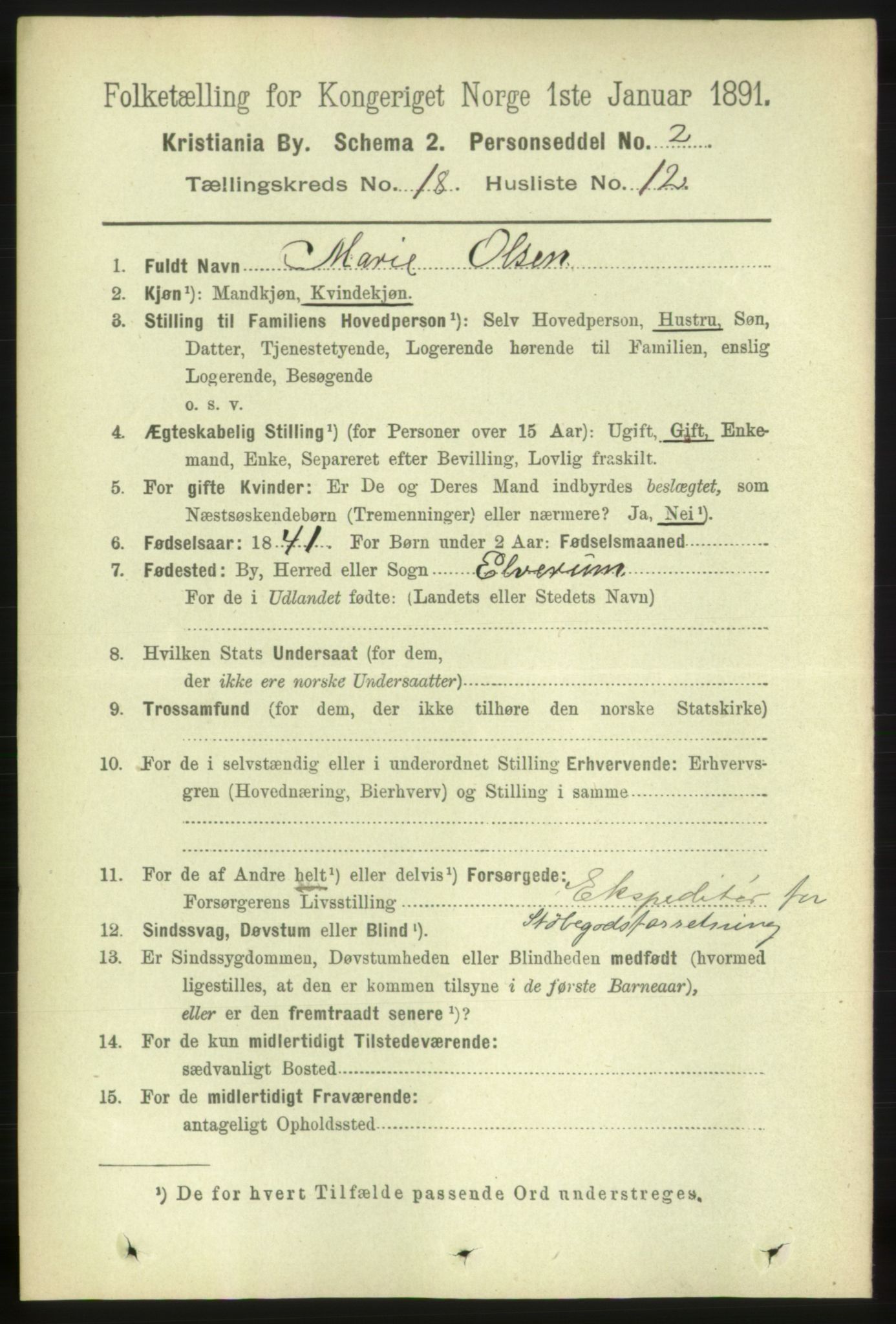 RA, 1891 census for 0301 Kristiania, 1891, p. 9179
