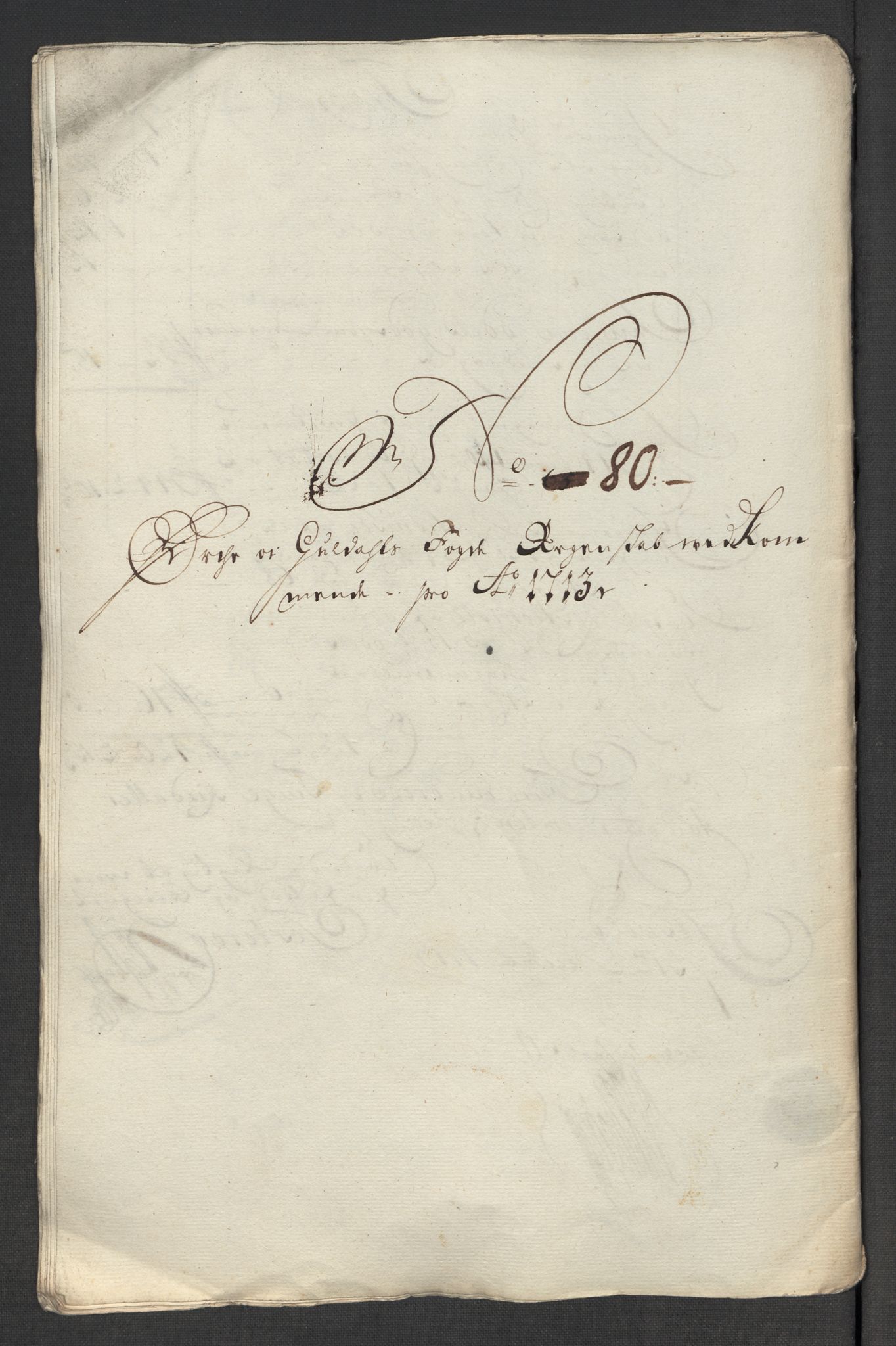 Rentekammeret inntil 1814, Reviderte regnskaper, Fogderegnskap, AV/RA-EA-4092/R60/L3964: Fogderegnskap Orkdal og Gauldal, 1713, p. 565