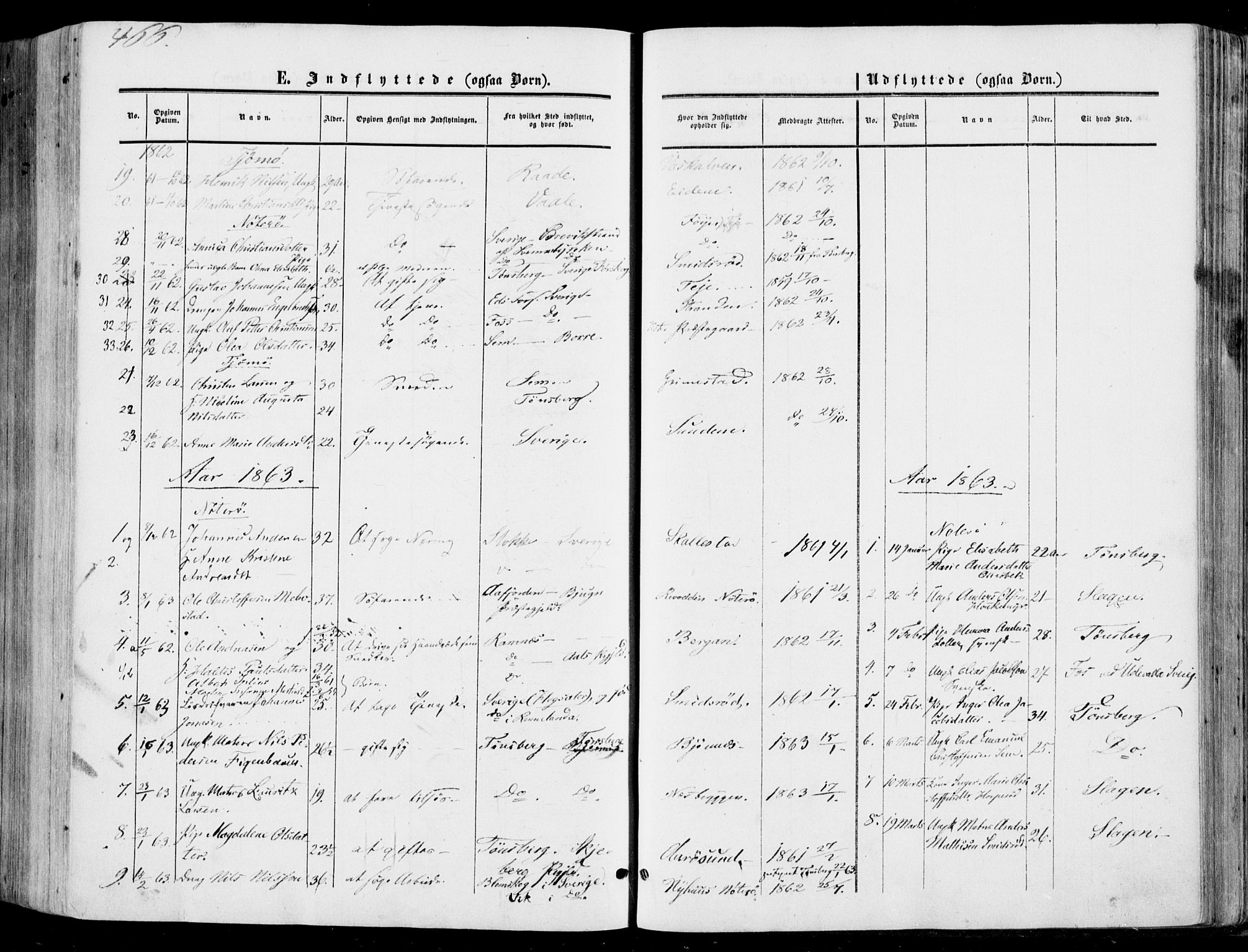 Nøtterøy kirkebøker, AV/SAKO-A-354/F/Fa/L0006: Parish register (official) no. I 6, 1852-1864, p. 466