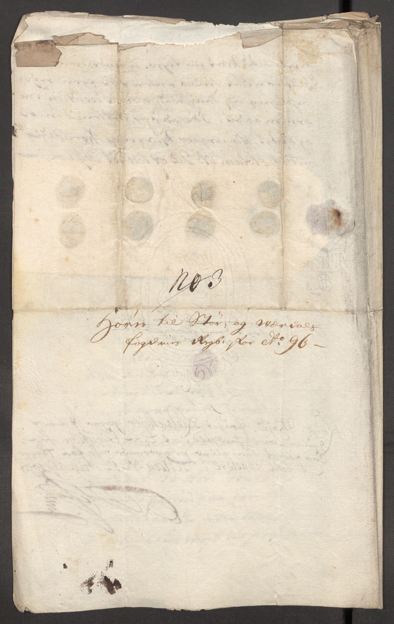 Rentekammeret inntil 1814, Reviderte regnskaper, Fogderegnskap, RA/EA-4092/R62/L4188: Fogderegnskap Stjørdal og Verdal, 1696, p. 166