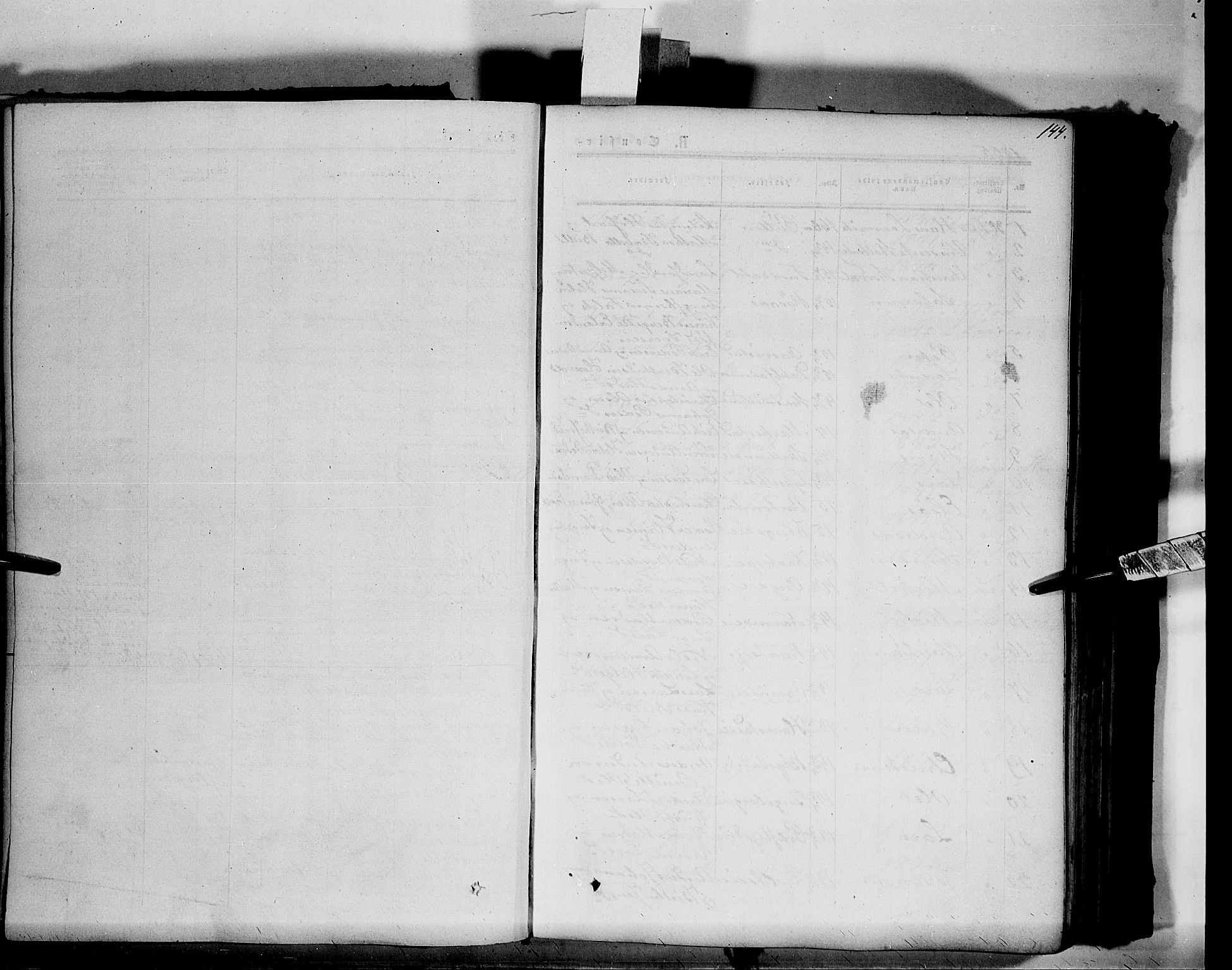 Vang prestekontor, Hedmark, SAH/PREST-008/H/Ha/Haa/L0012: Parish register (official) no. 12, 1855-1870, p. 144