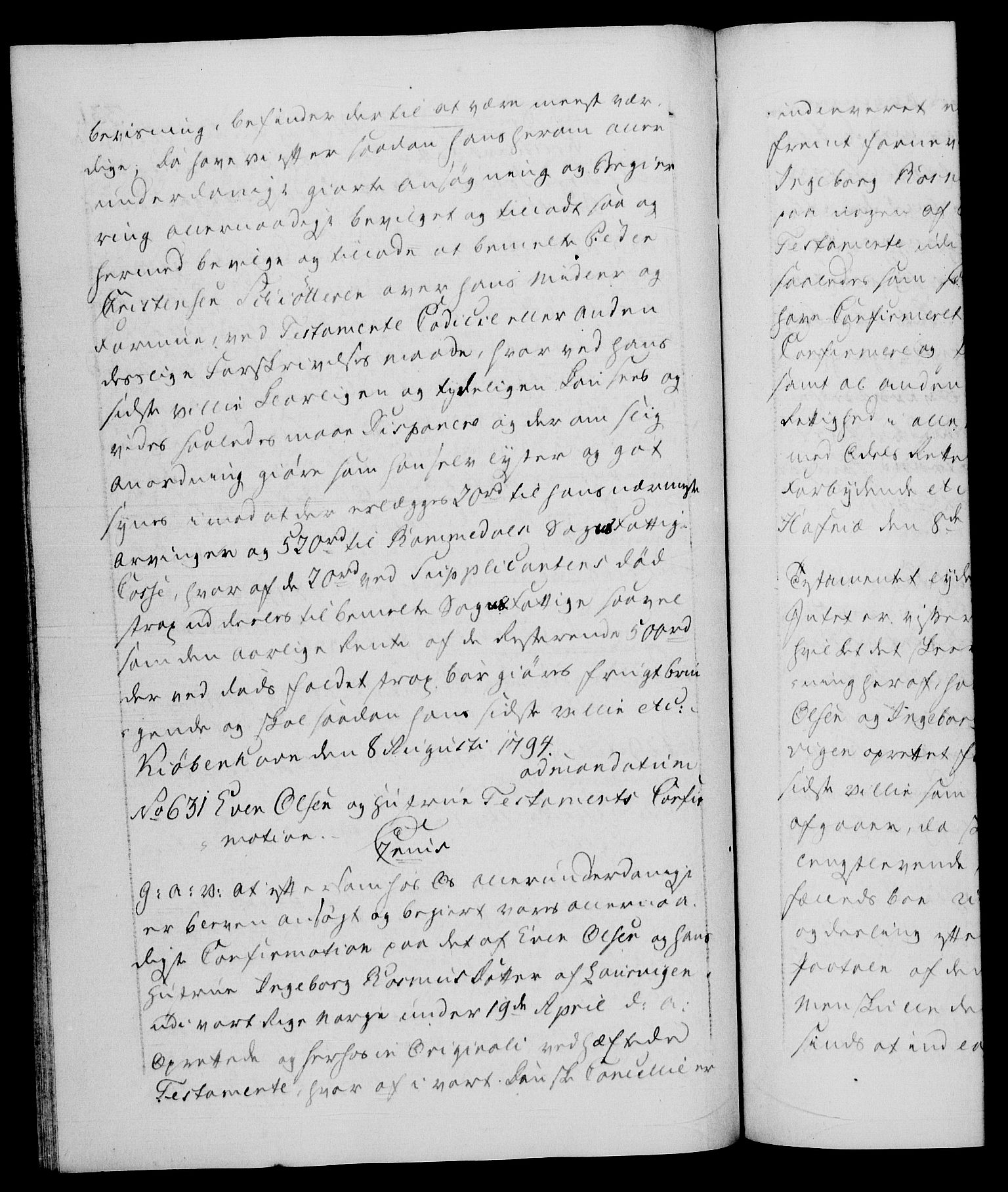 Danske Kanselli 1572-1799, AV/RA-EA-3023/F/Fc/Fca/Fcaa/L0055: Norske registre, 1794, p. 331b
