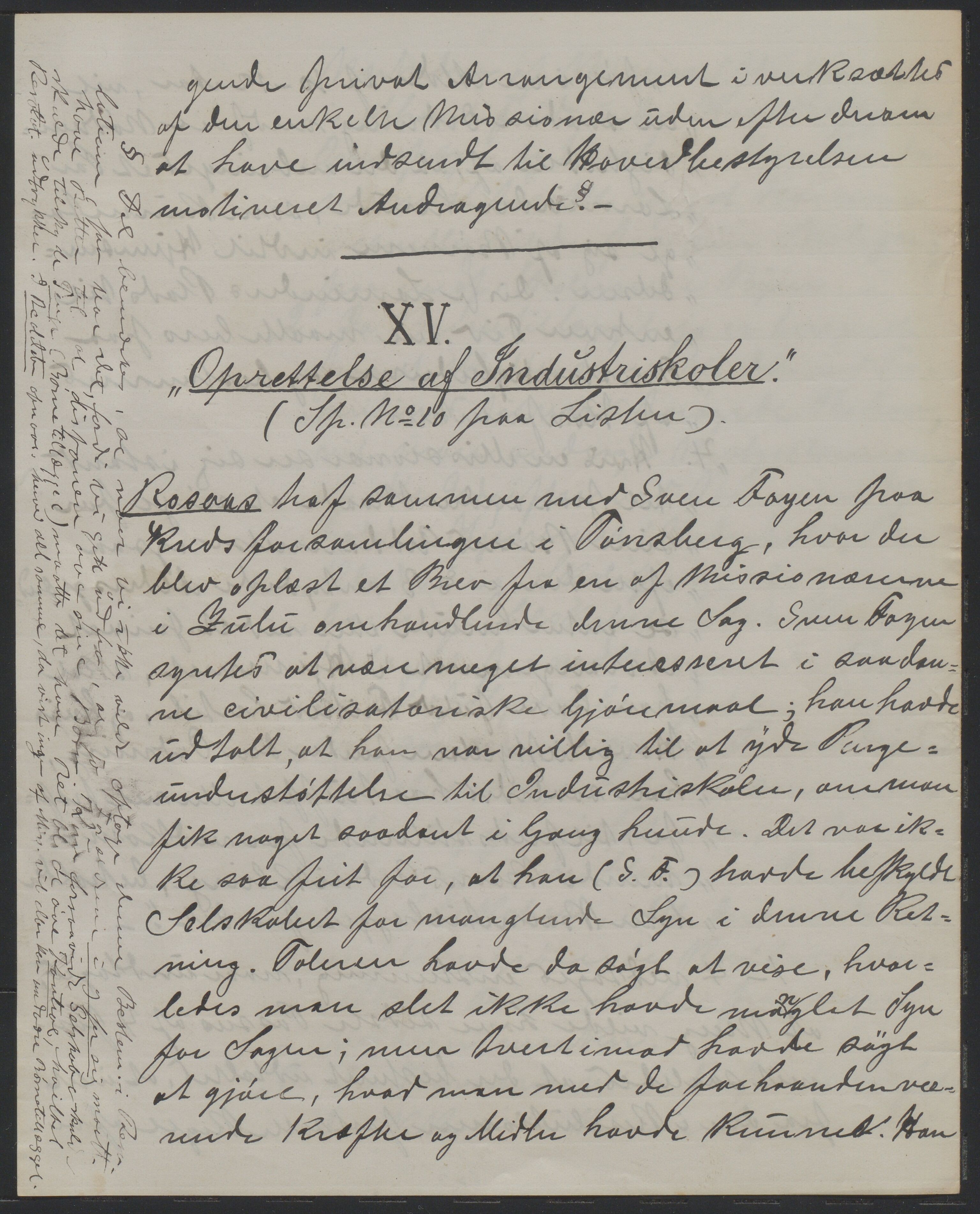 Det Norske Misjonsselskap - hovedadministrasjonen, VID/MA-A-1045/D/Da/Daa/L0037/0002: Konferansereferat og årsberetninger / Konferansereferat fra Madagaskar Innland., 1887