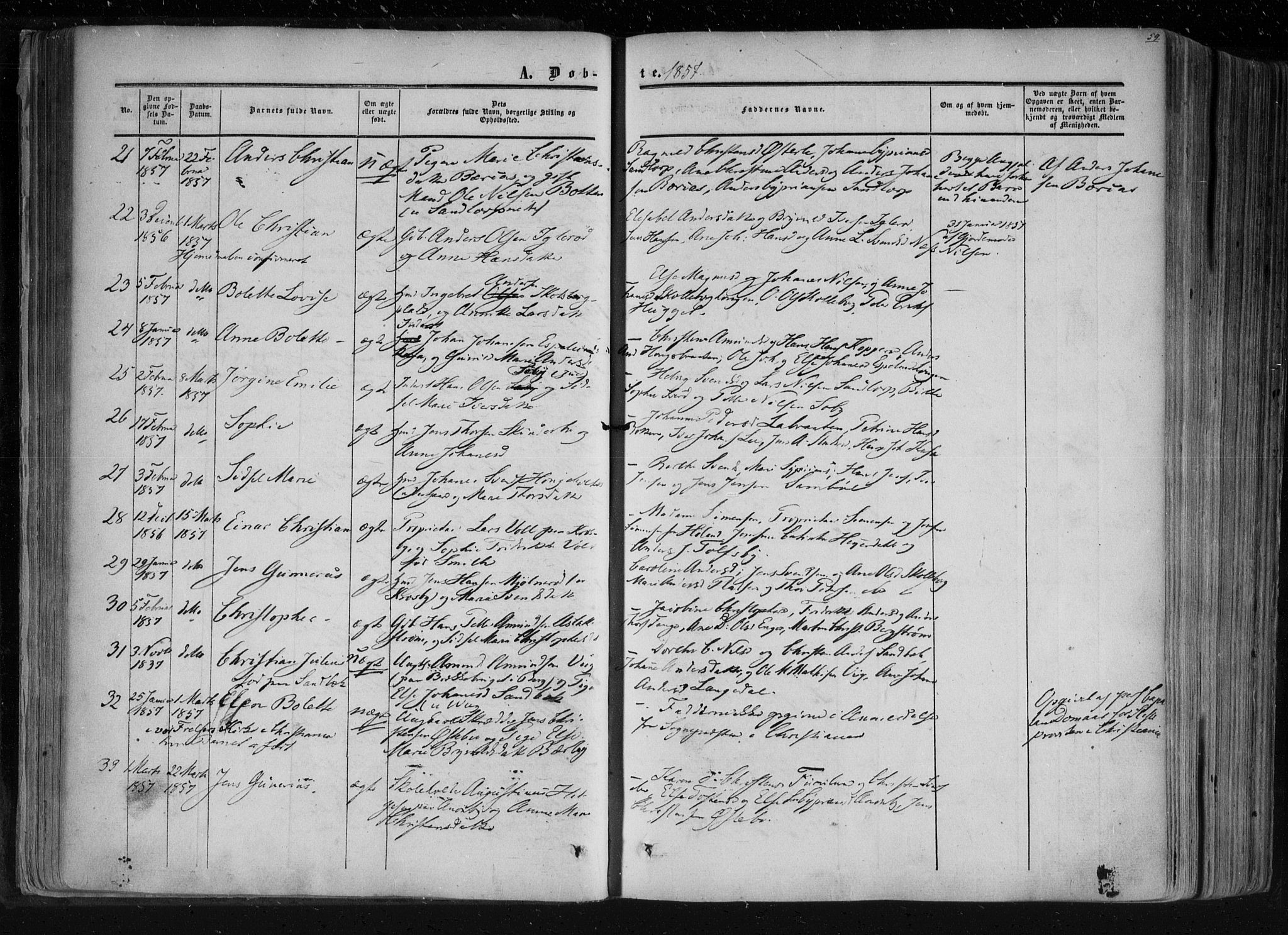 Aremark prestekontor Kirkebøker, AV/SAO-A-10899/F/Fc/L0003: Parish register (official) no. III 3, 1850-1865, p. 59
