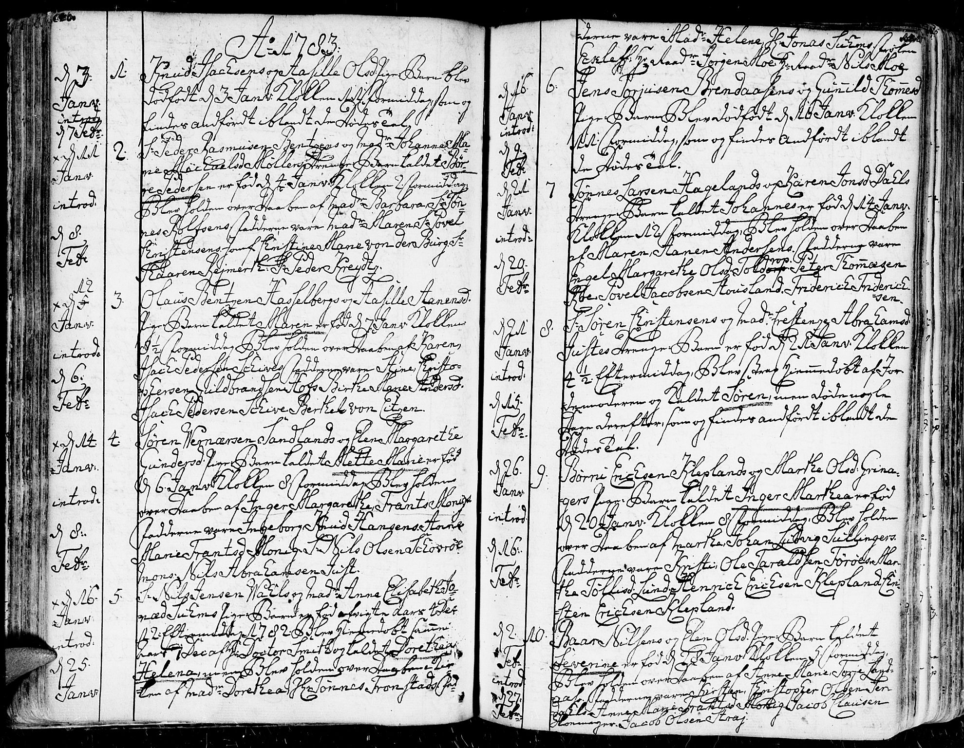 Kristiansand domprosti, AV/SAK-1112-0006/F/Fa/L0003: Parish register (official) no. A 3, 1778-1818, p. 140-141