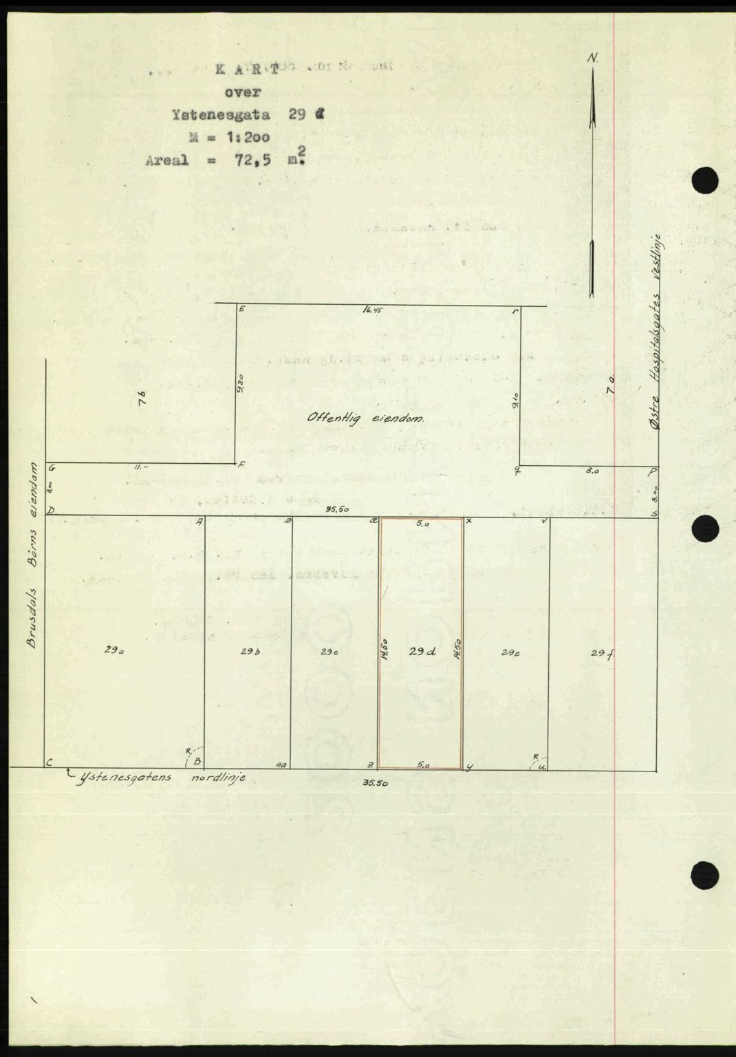 Ålesund byfogd, AV/SAT-A-4384: Mortgage book no. 37A (1), 1947-1949, Diary no: : 587/1947