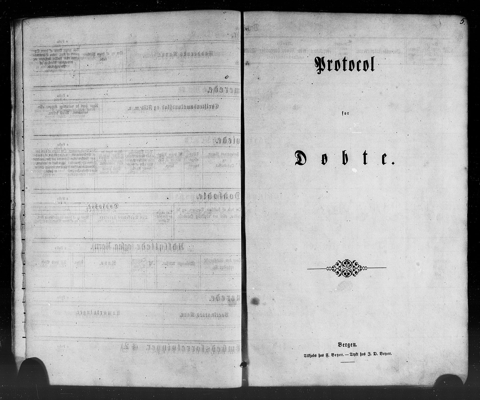 Lavik sokneprestembete, SAB/A-80901: Parish register (official) no. A 4, 1864-1881, p. 5