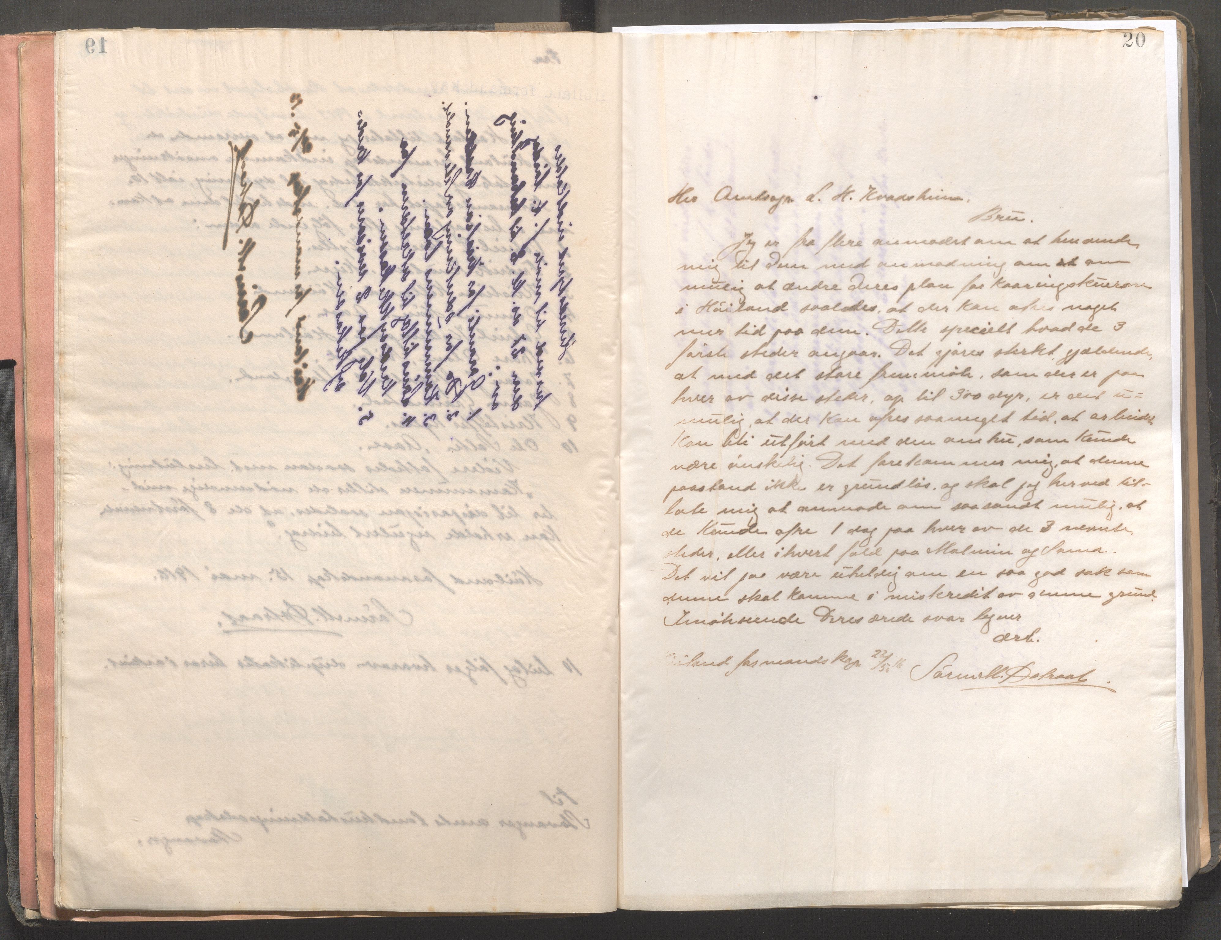 Høyland kommune - Formannskapet, IKAR/K-100046/B/L0004: Kopibok, 1916-1917, p. 20