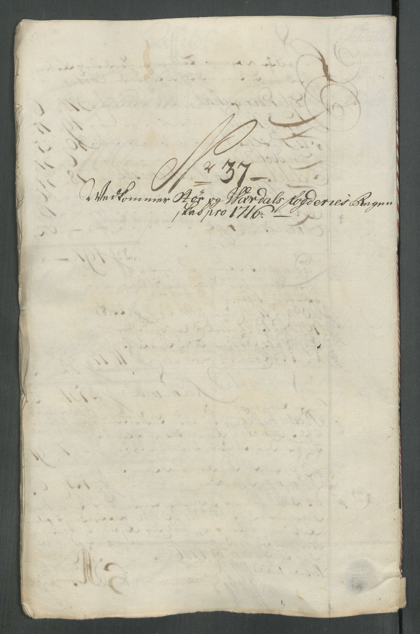 Rentekammeret inntil 1814, Reviderte regnskaper, Fogderegnskap, AV/RA-EA-4092/R62/L4206: Fogderegnskap Stjørdal og Verdal, 1716, p. 298