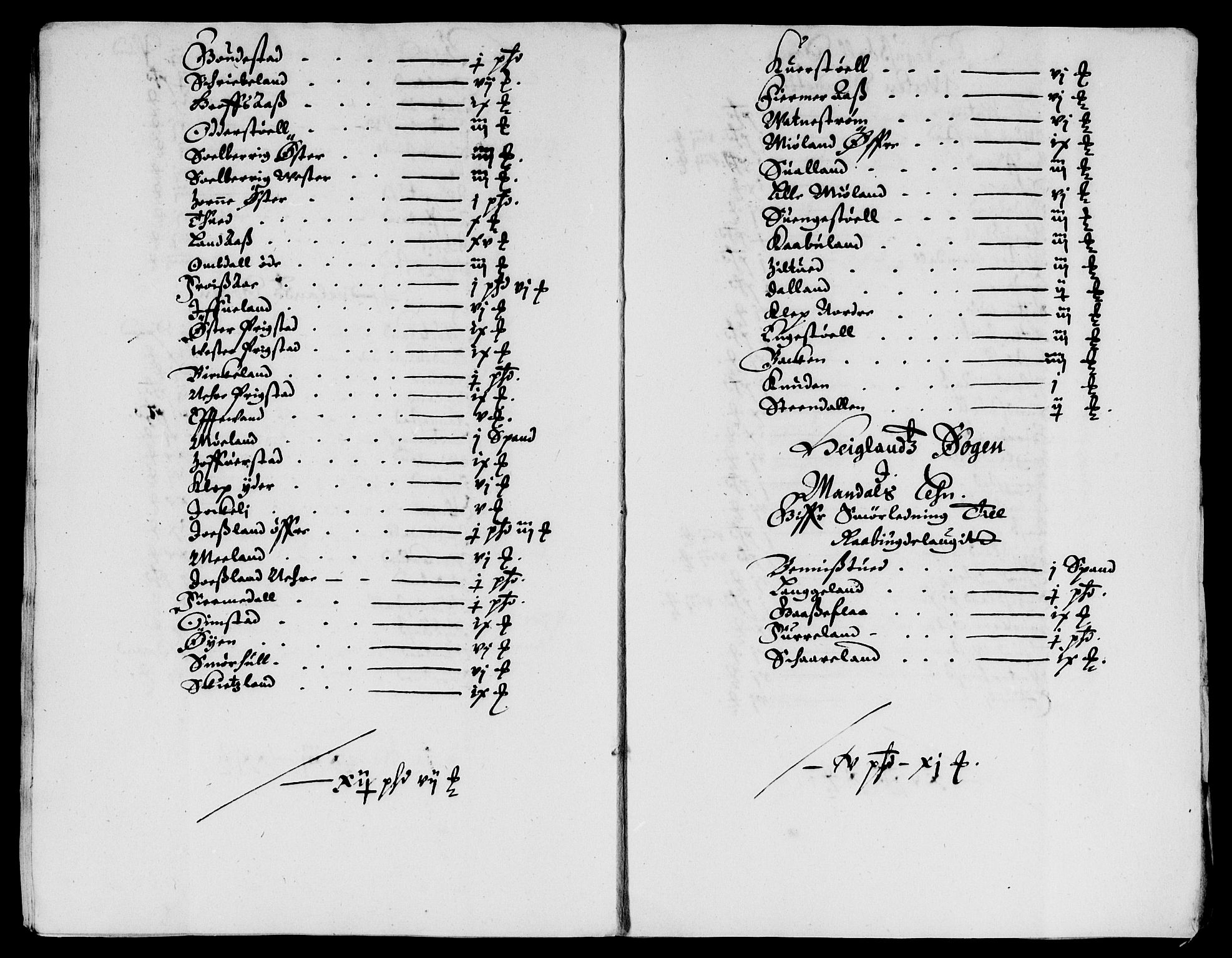 Rentekammeret inntil 1814, Reviderte regnskaper, Lensregnskaper, AV/RA-EA-5023/R/Rb/Rbq/L0039: Nedenes len. Mandals len. Råbyggelag., 1649-1651