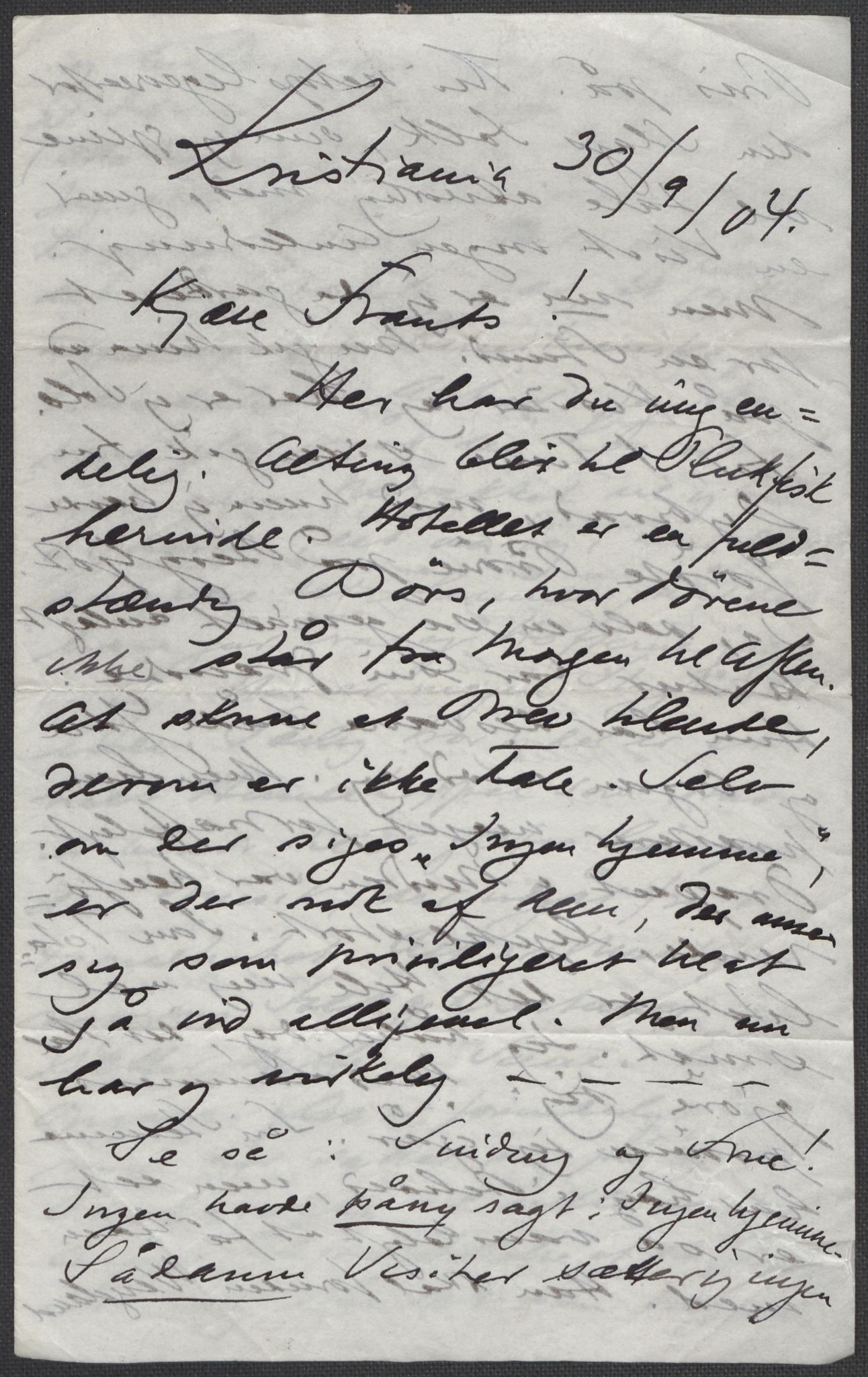 Beyer, Frants, AV/RA-PA-0132/F/L0001: Brev fra Edvard Grieg til Frantz Beyer og "En del optegnelser som kan tjene til kommentar til brevene" av Marie Beyer, 1872-1907, p. 760