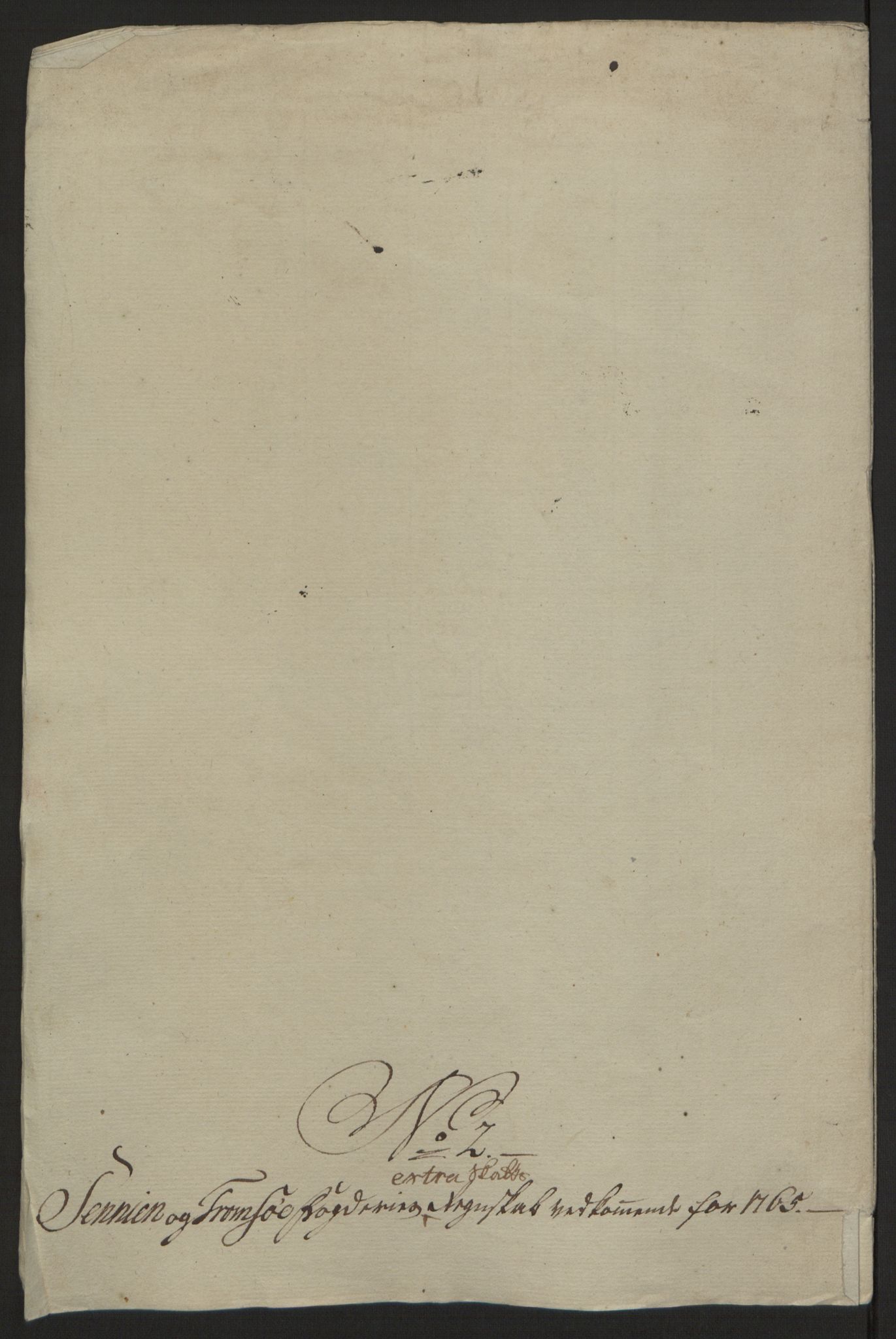 Rentekammeret inntil 1814, Reviderte regnskaper, Fogderegnskap, RA/EA-4092/R68/L4845: Ekstraskatten Senja og Troms, 1762-1765, p. 554