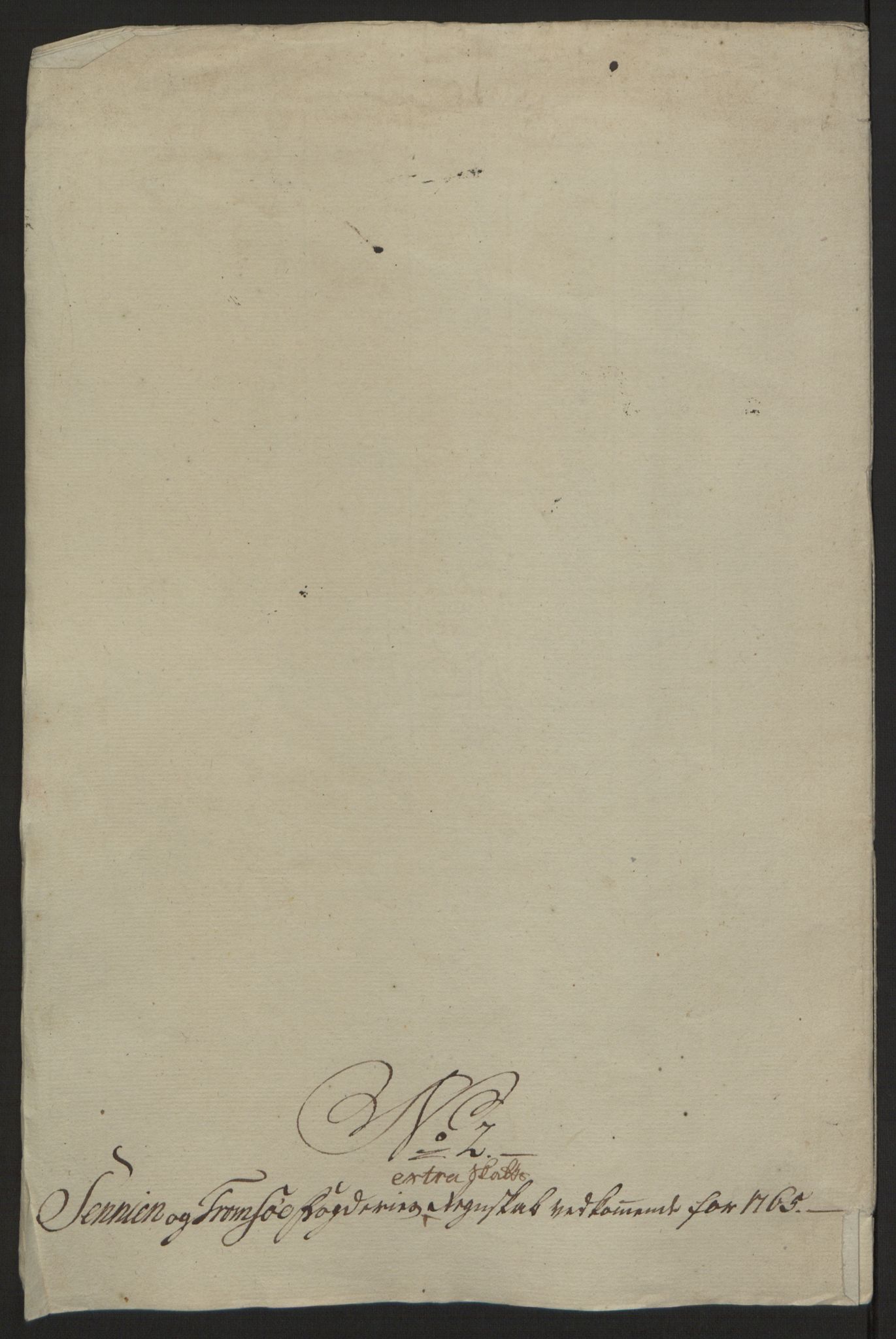 Rentekammeret inntil 1814, Reviderte regnskaper, Fogderegnskap, AV/RA-EA-4092/R68/L4845: Ekstraskatten Senja og Troms, 1762-1765, p. 554