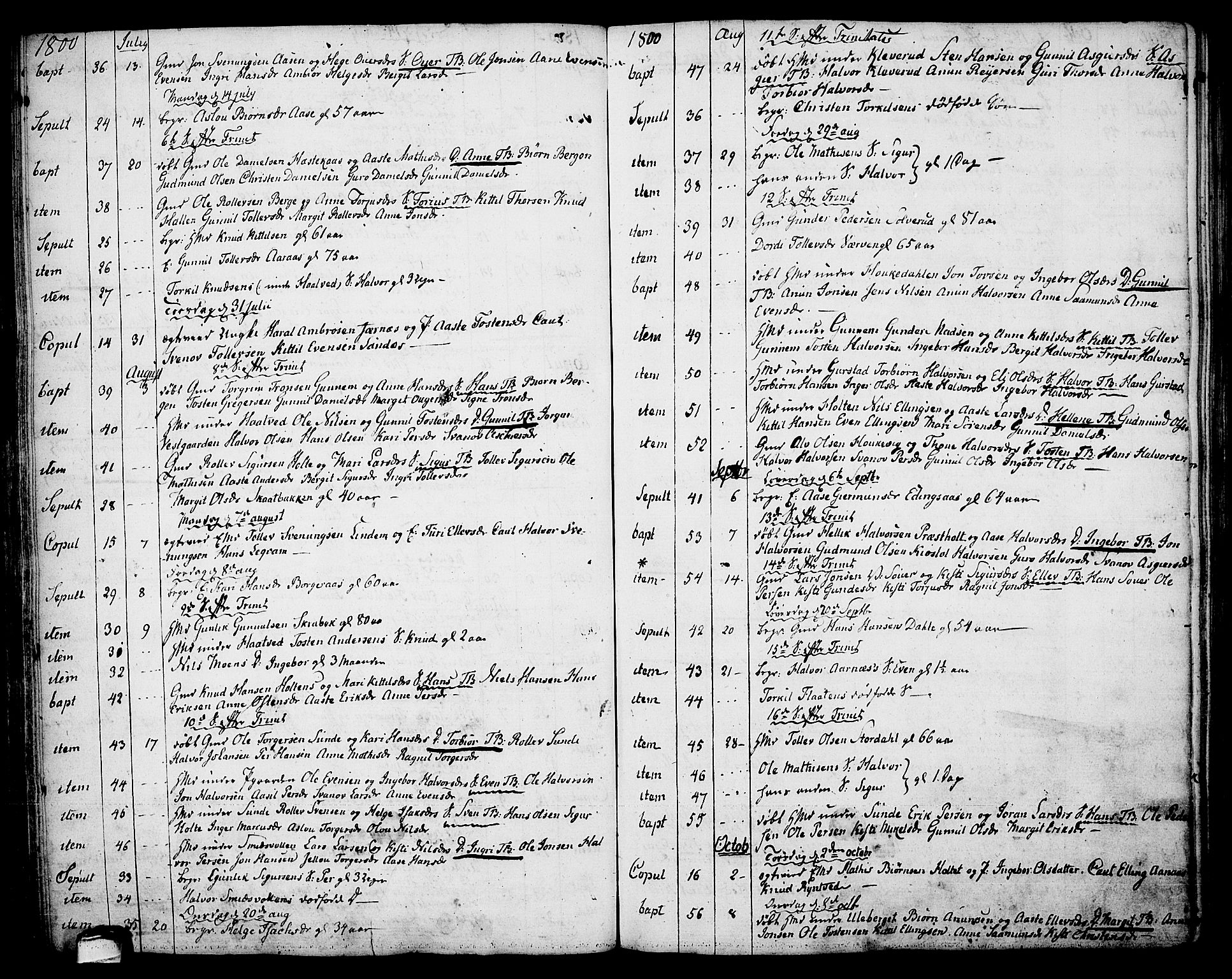 Sauherad kirkebøker, AV/SAKO-A-298/F/Fa/L0004: Parish register (official) no. I 4, 1767-1814