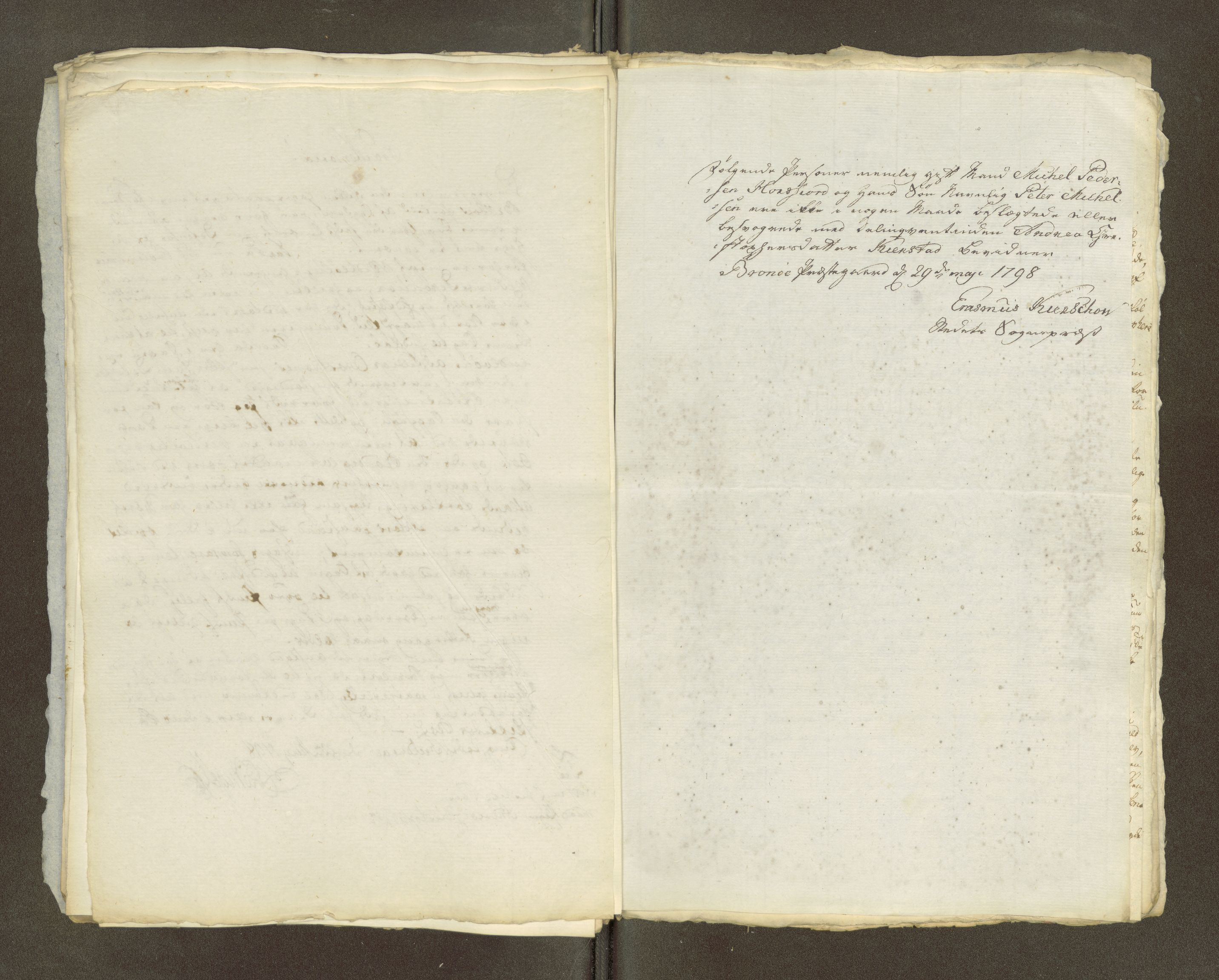 Namdal sorenskriveri, AV/SAT-A-4133/1/1/1O/1Oa/L0007: Sivile og offentlige saker, 1798, p. 21