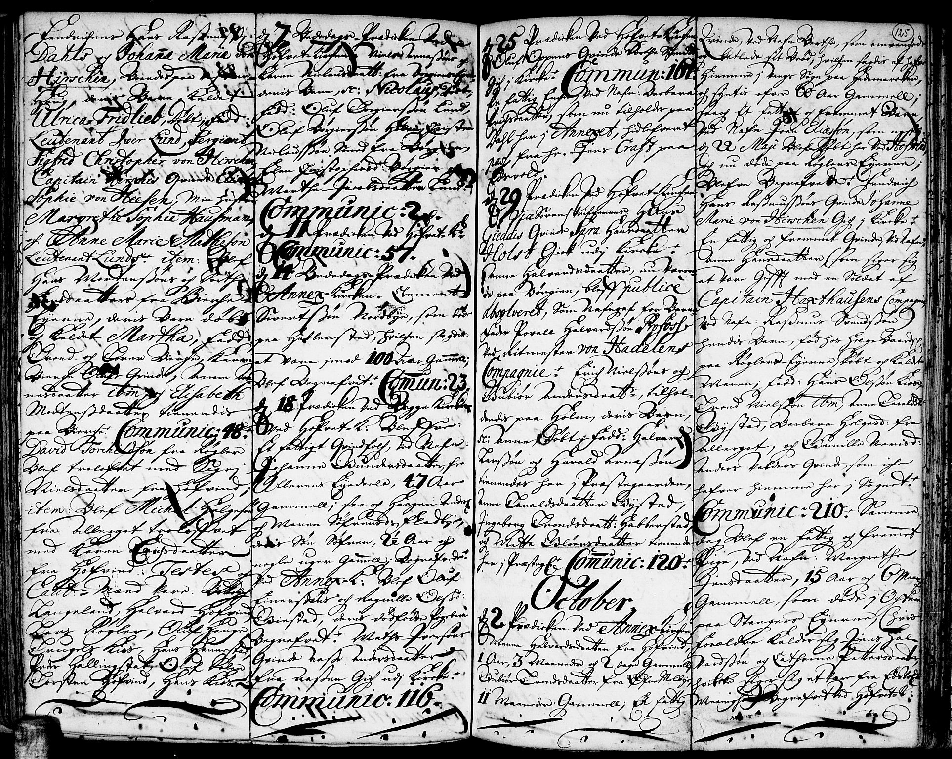 Ullensaker prestekontor Kirkebøker, AV/SAO-A-10236a/F/Fa/L0001: Parish register (official) no. I 1, 1689-1701, p. 125