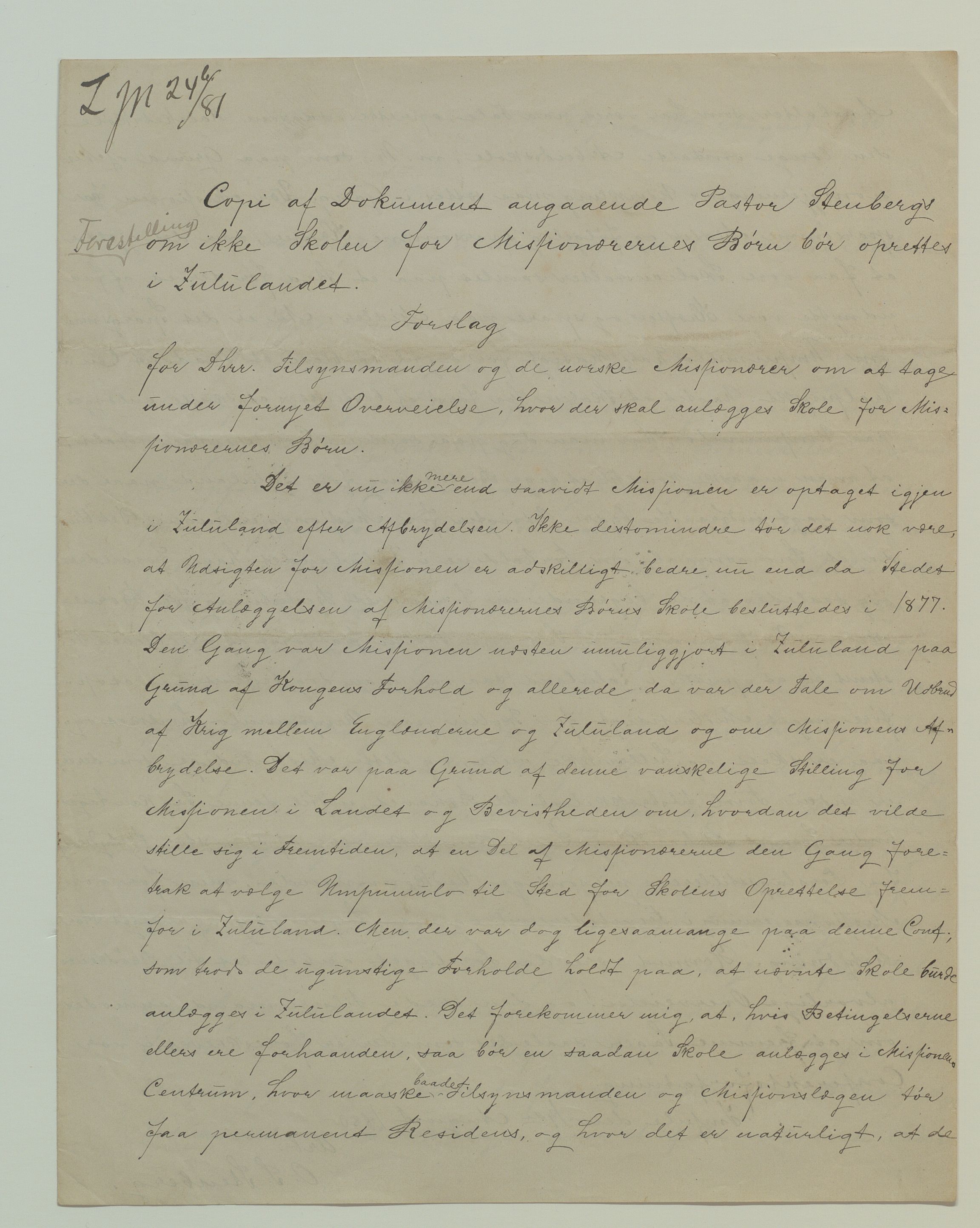 Det Norske Misjonsselskap - hovedadministrasjonen, VID/MA-A-1045/D/Da/Daa/L0036/0003: Konferansereferat og årsberetninger / Konferansereferat fra Sør-Afrika., 1882