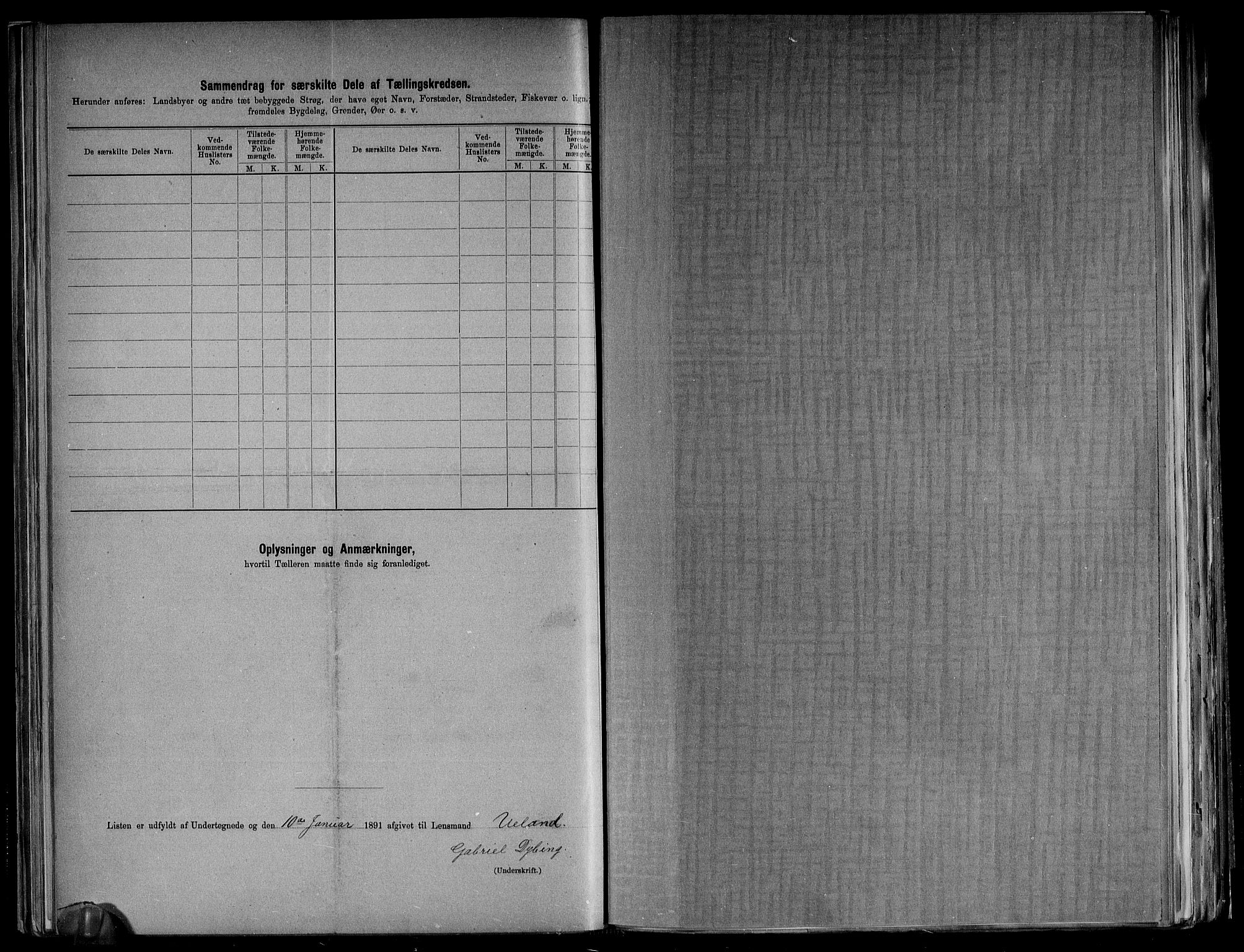 RA, 1891 census for 1113 Heskestad, 1891, p. 17