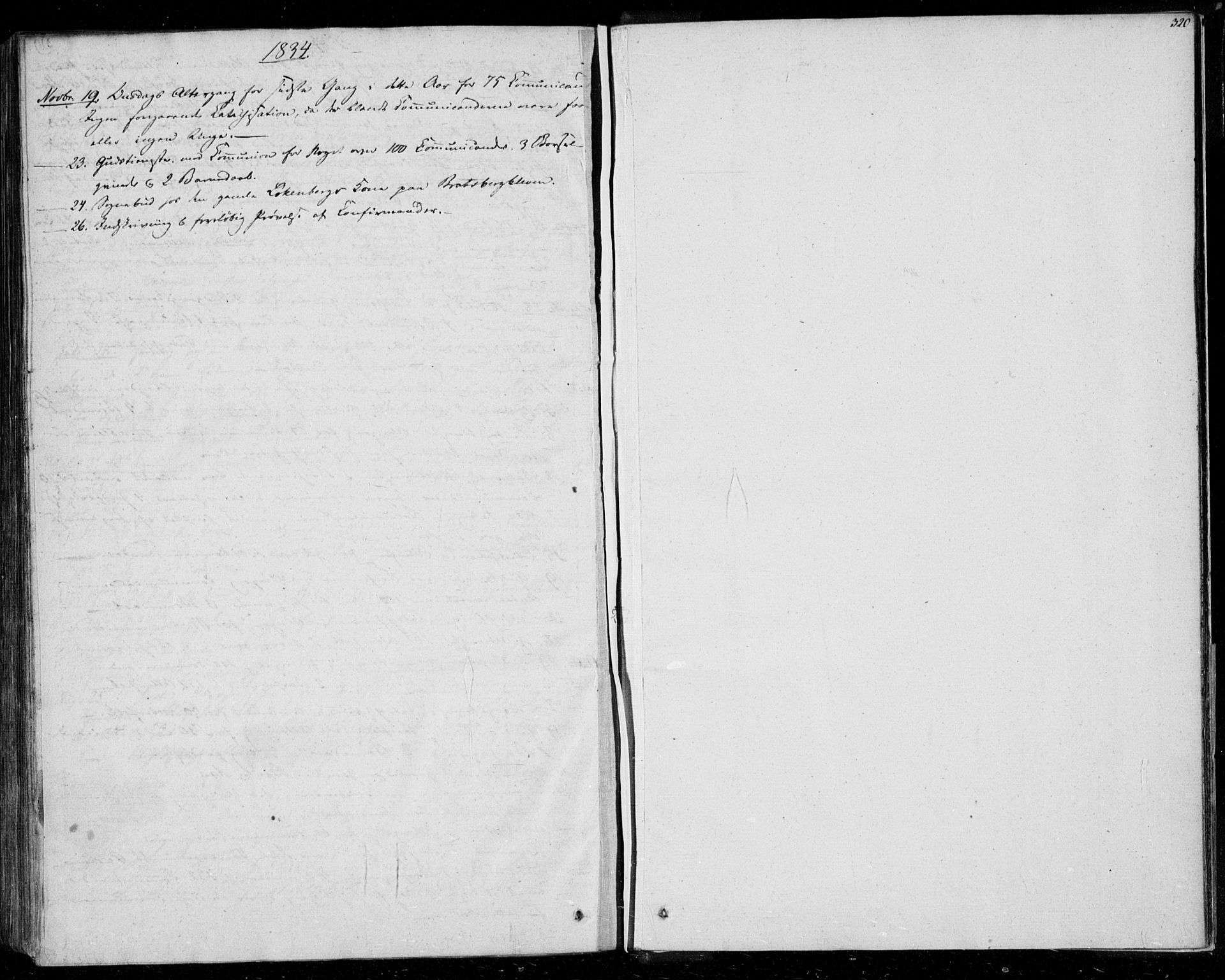 Gjerpen kirkebøker, SAKO/A-265/F/Fa/L0006: Parish register (official) no. I 6, 1829-1834, p. 320