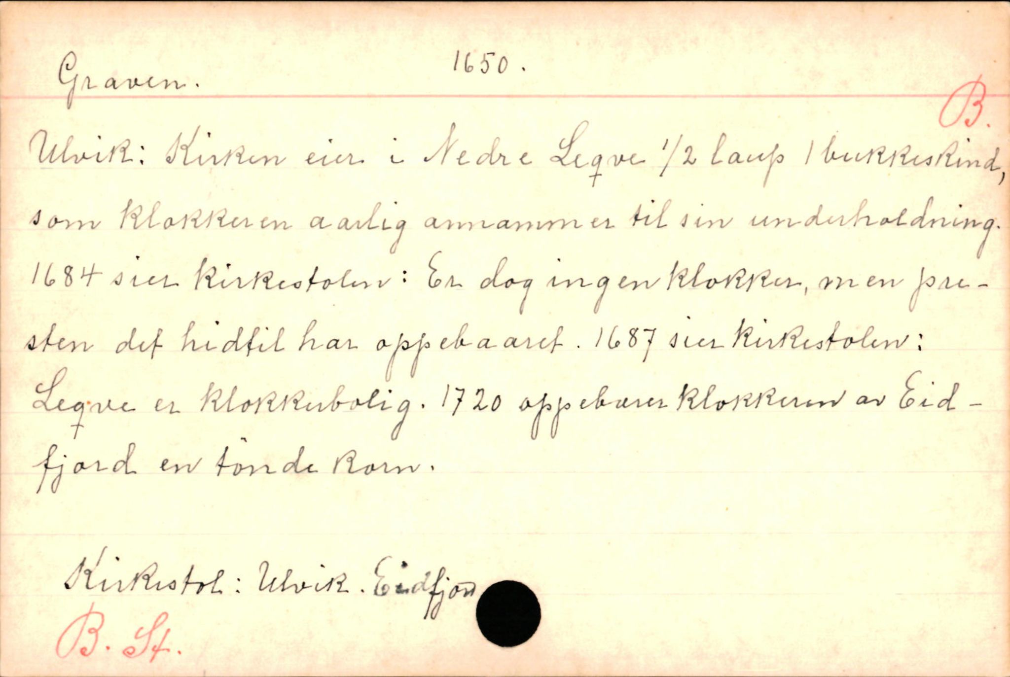 Haugen, Johannes - lærer, AV/SAB-SAB/PA-0036/01/L0001: Om klokkere og lærere, 1521-1904, p. 5459