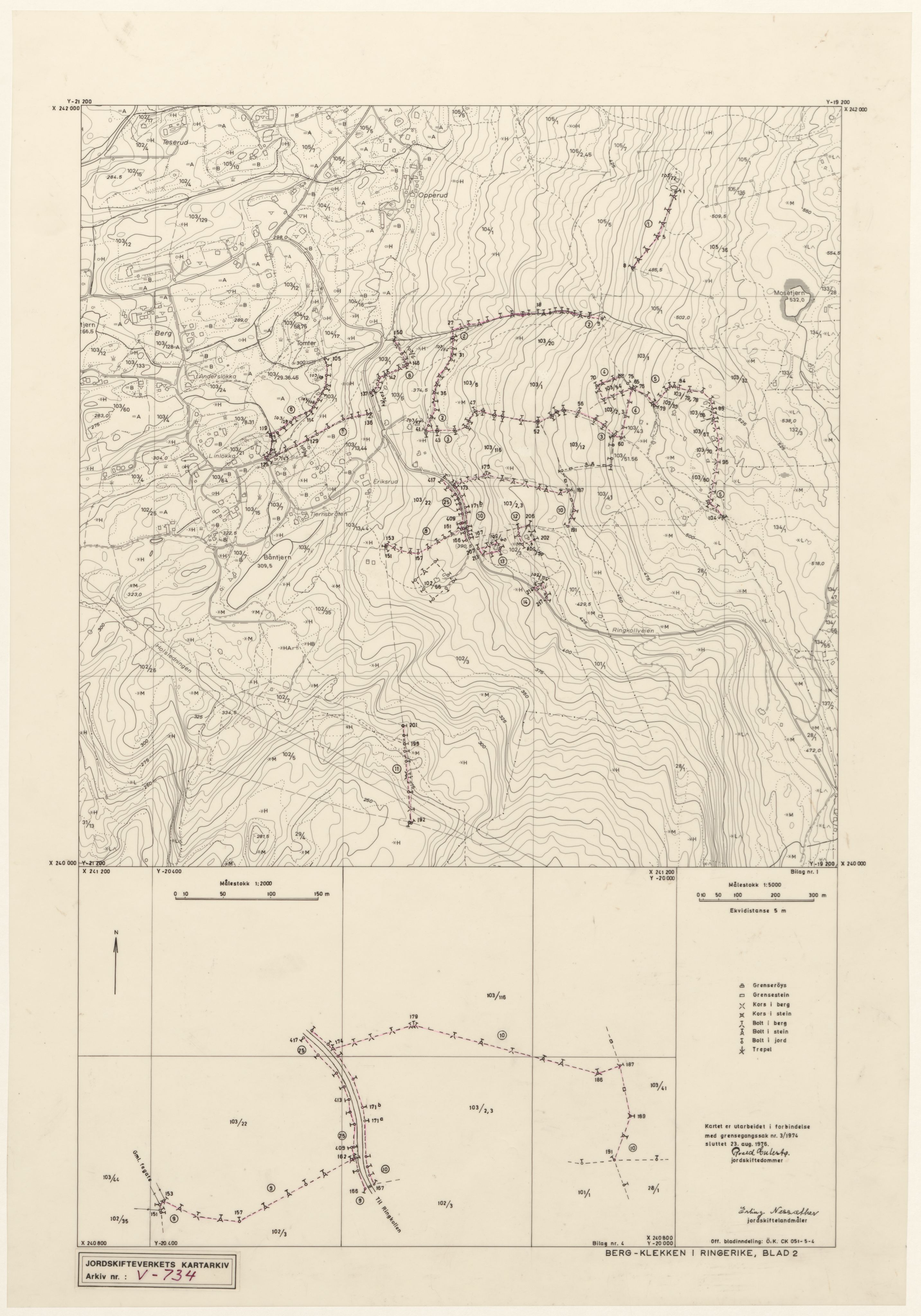 Jordskifteverkets kartarkiv, RA/S-3929/T, 1859-1988, p. 1014