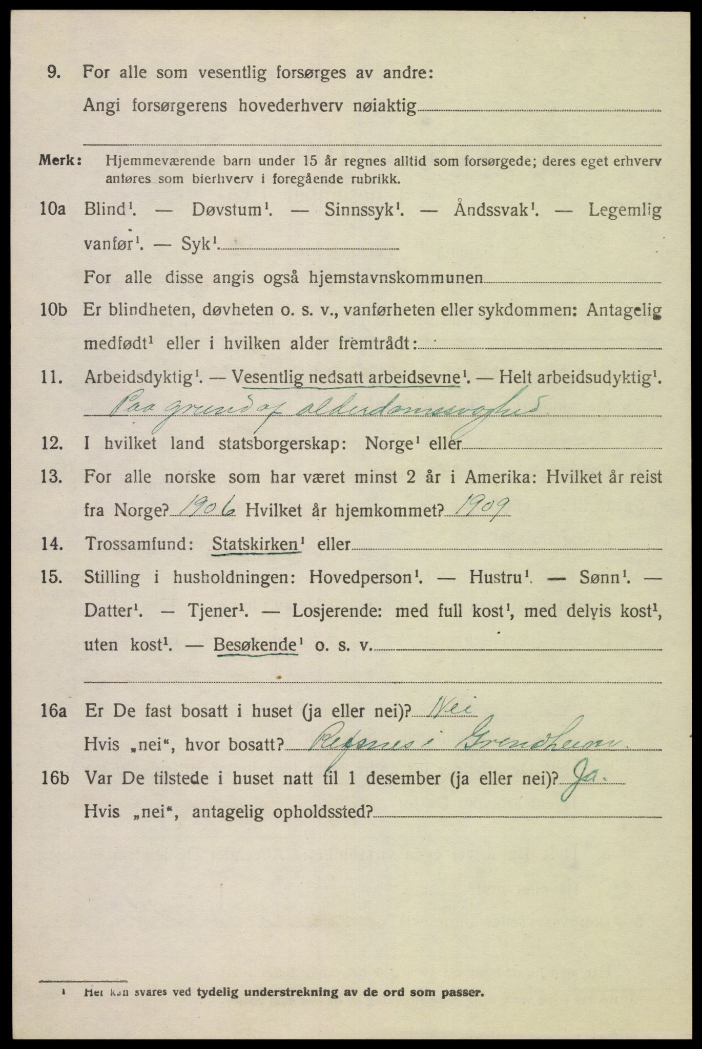 SAK, 1920 census for Eiken, 1920, p. 772