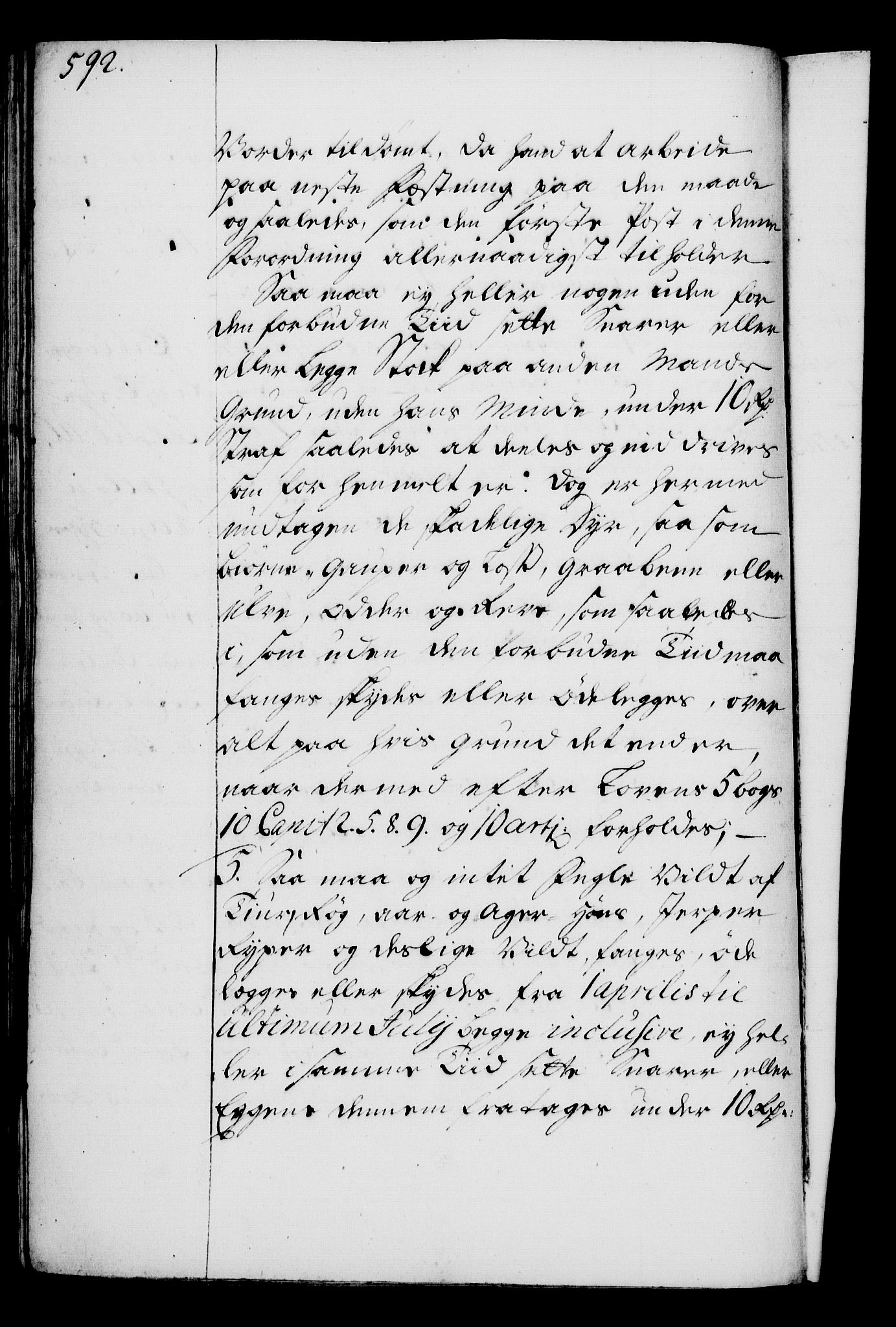 Rentekammeret, Kammerkanselliet, RA/EA-3111/G/Gg/Gga/L0003: Norsk ekspedisjonsprotokoll med register (merket RK 53.3), 1727-1734, p. 592
